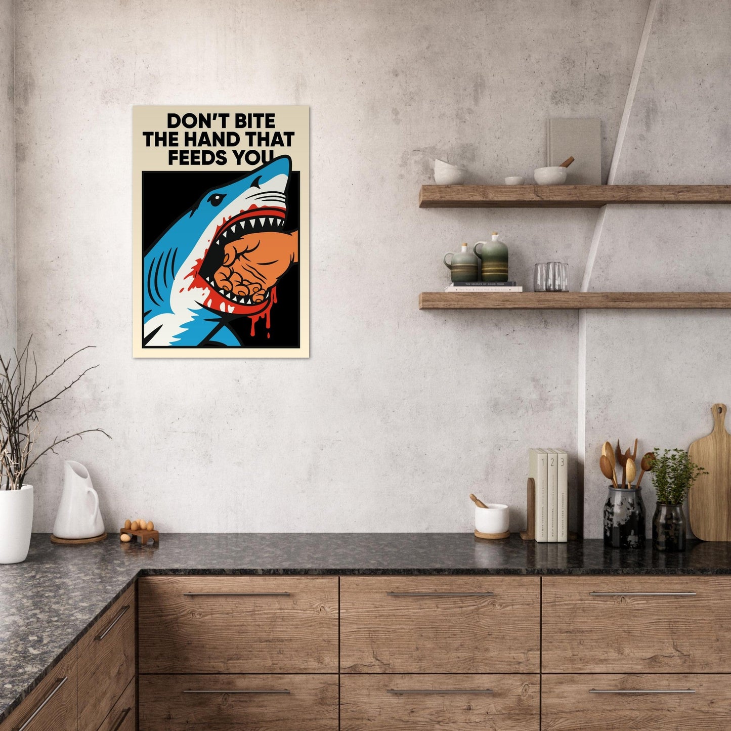 FEEDING TIME - Premium Matte Paper Poster