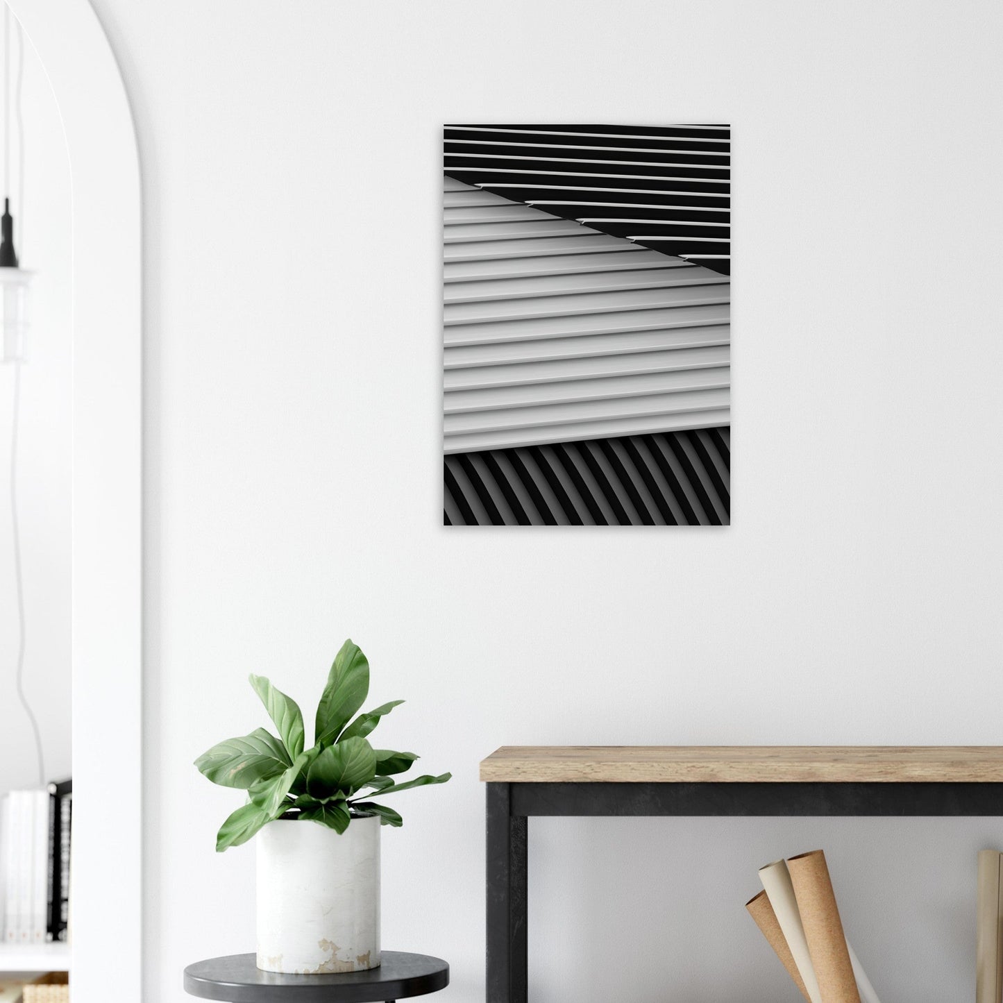 Smart 'Black & White' - Premium Matte Paper Poster