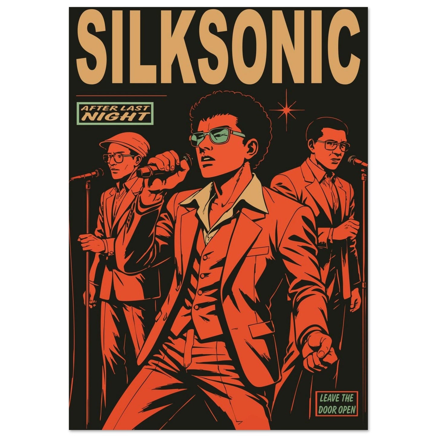 Silksonic Funk - Premium Matte Paper Poster