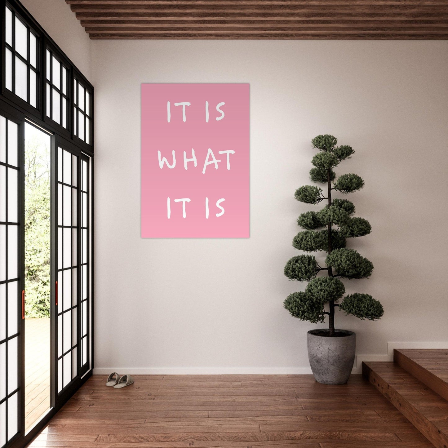 It is what it is - Premium Matte Paper Poster