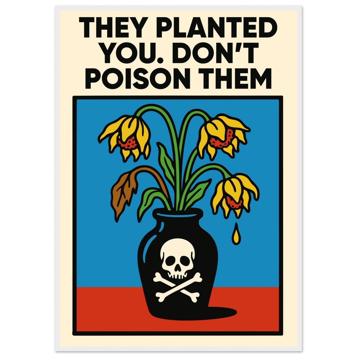 DON'T DO IT - Premium Matte Paper Wooden Framed Poster
