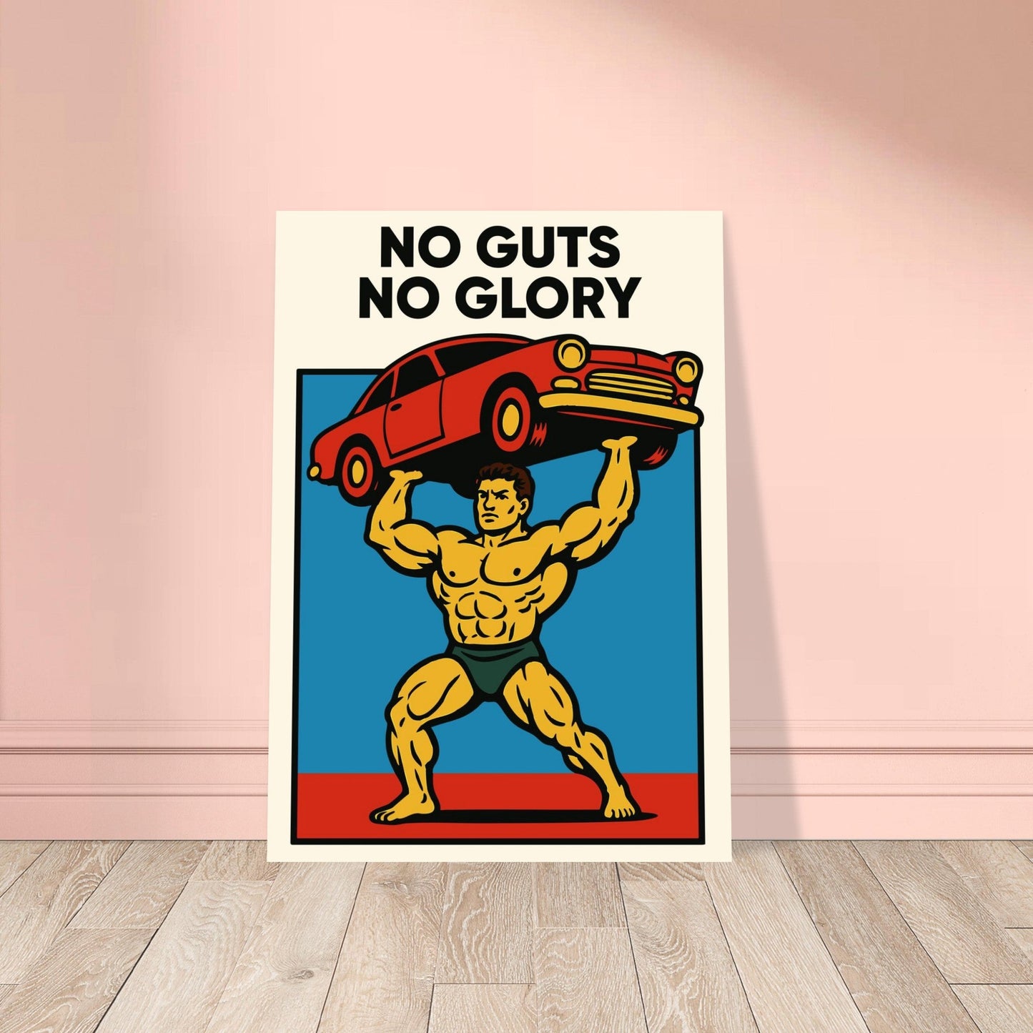 NO GUTS NO GLORY - Premium Matte Paper Poster