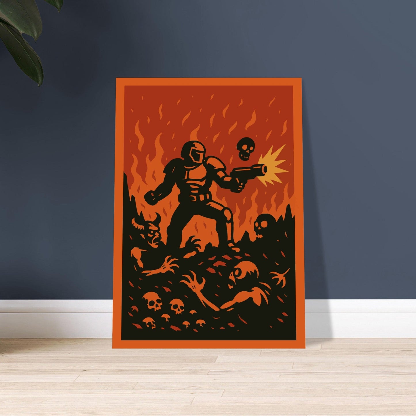 Gaming 'Slayer' - Premium Matte Paper Poster