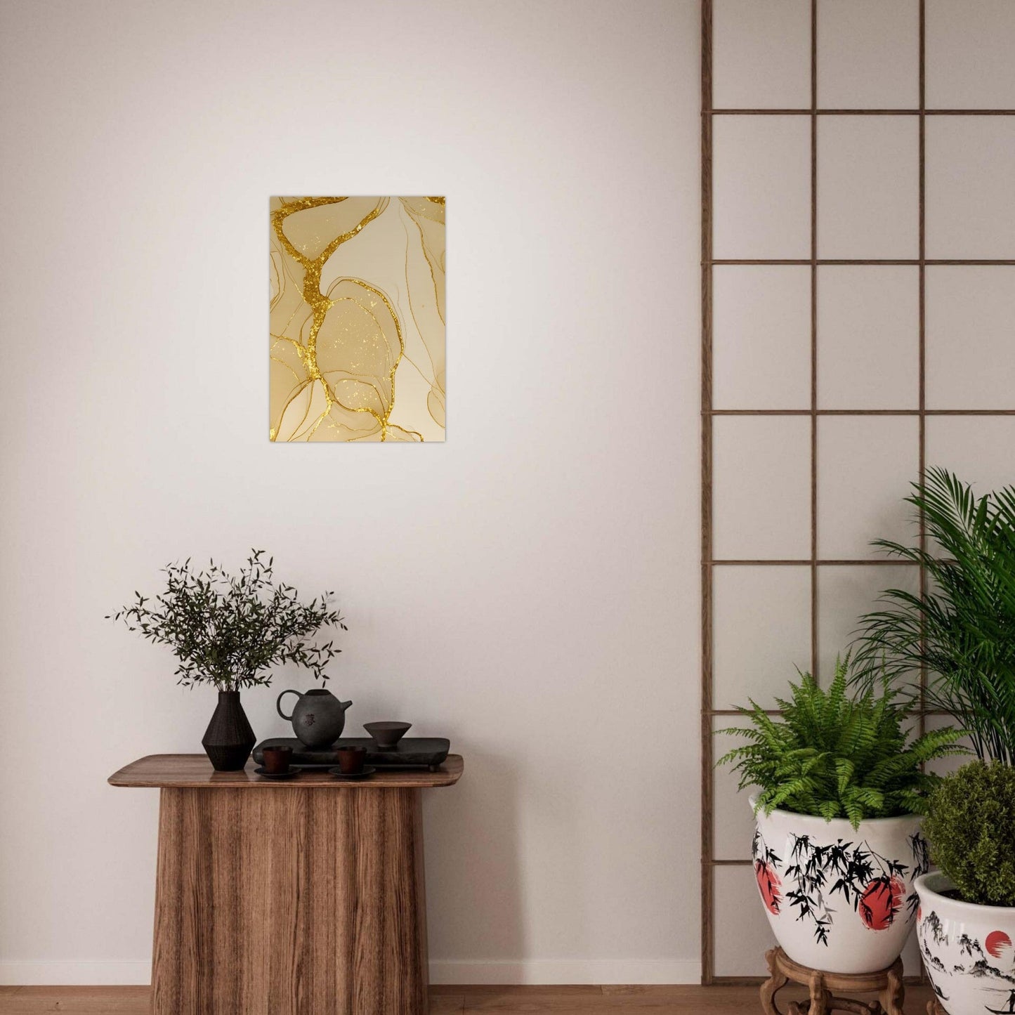 Marble 'Gold' - Premium Matte Paper Poster