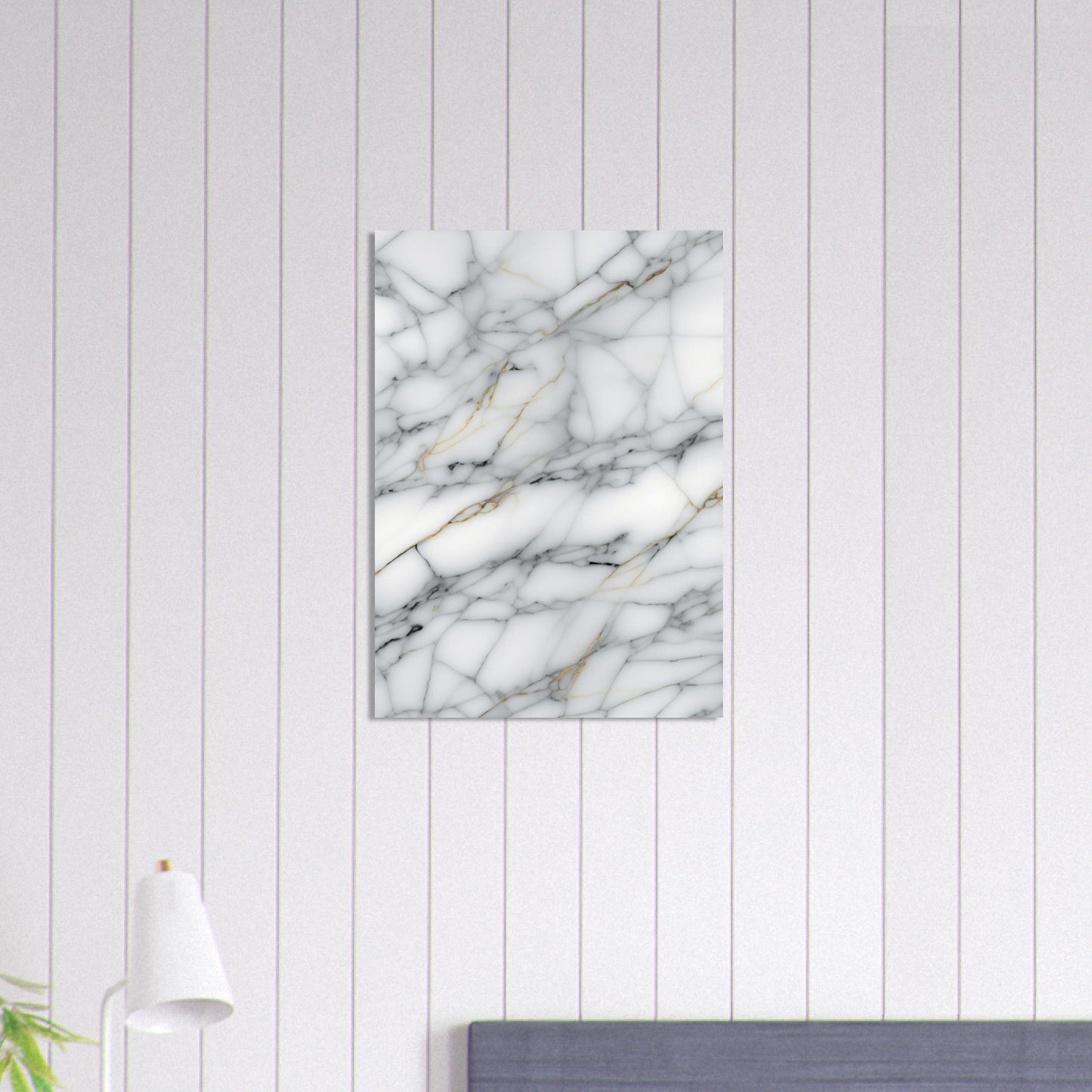 Marble 'Grey' - Premium Matte Paper Poster