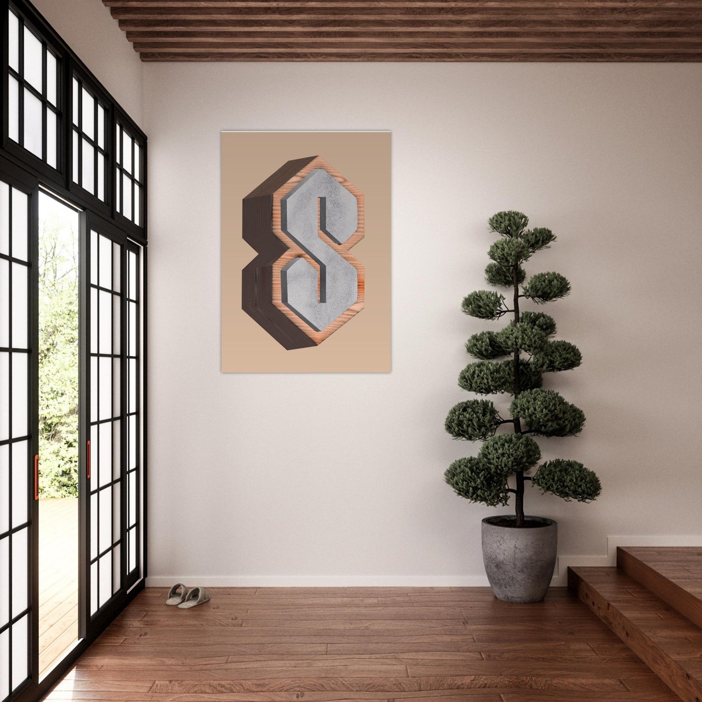 Super S - Premium Matte Paper Poster