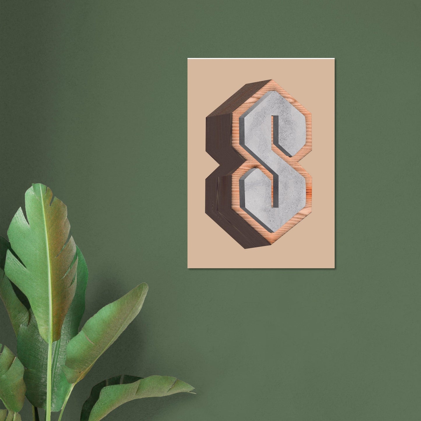 Super S - Premium Matte Paper Poster