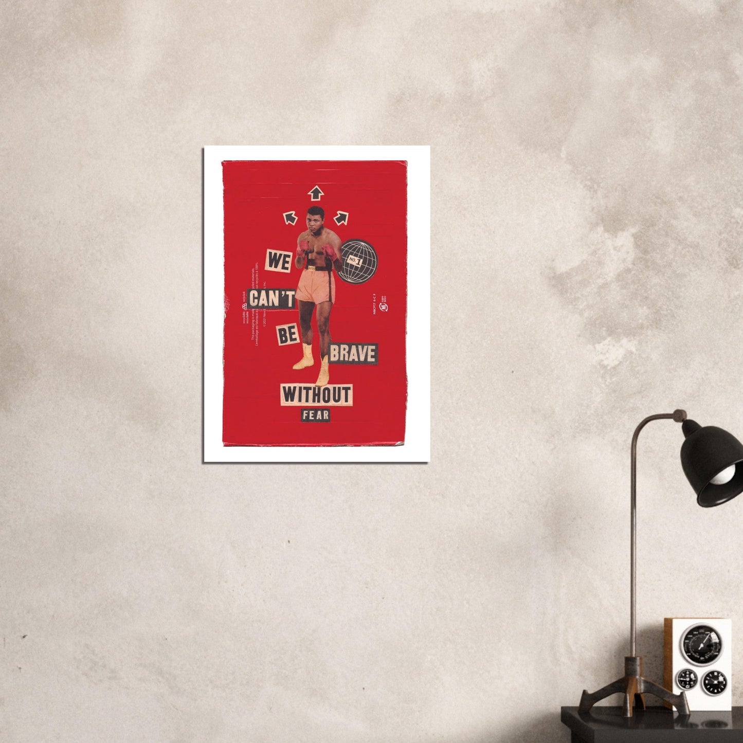 Ed Dickinson 'Brave Without Fear' - Premium Matte Paper Poster