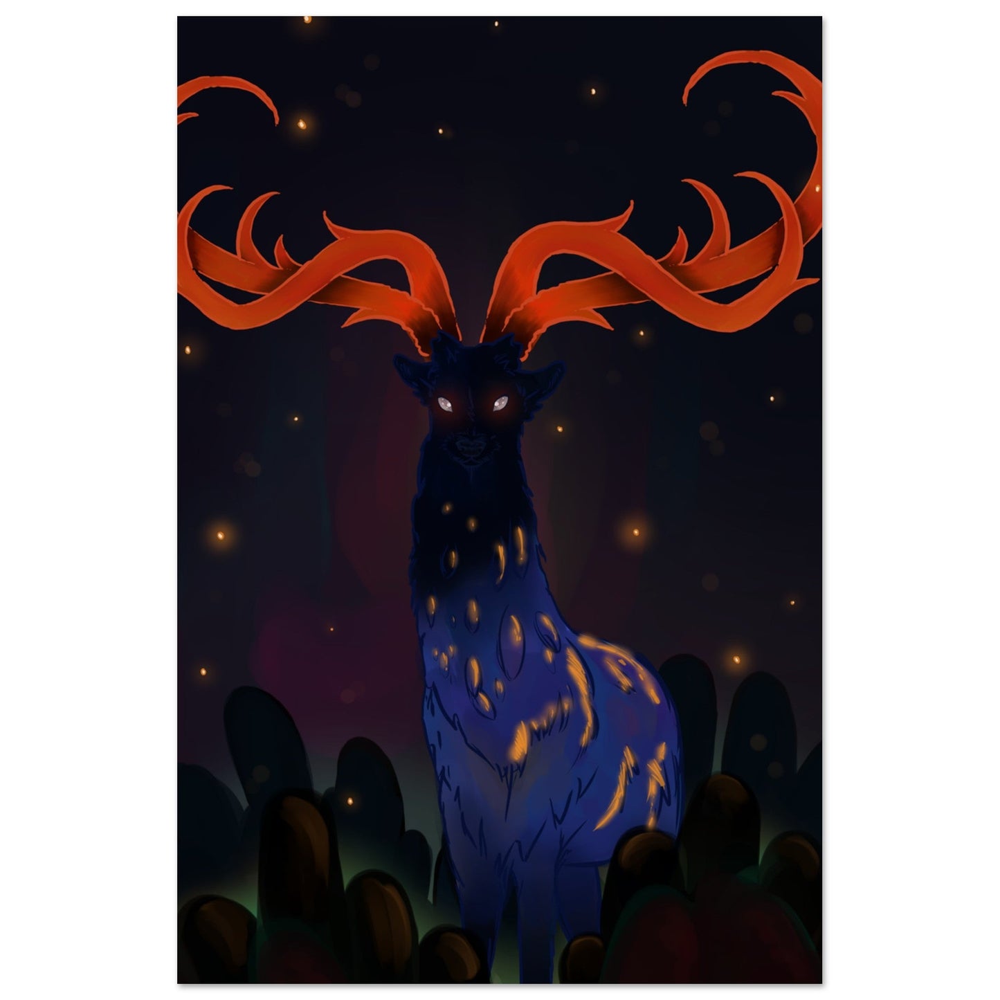 Animals 'Creature of the Forrest' - Premium Matte Paper Poster