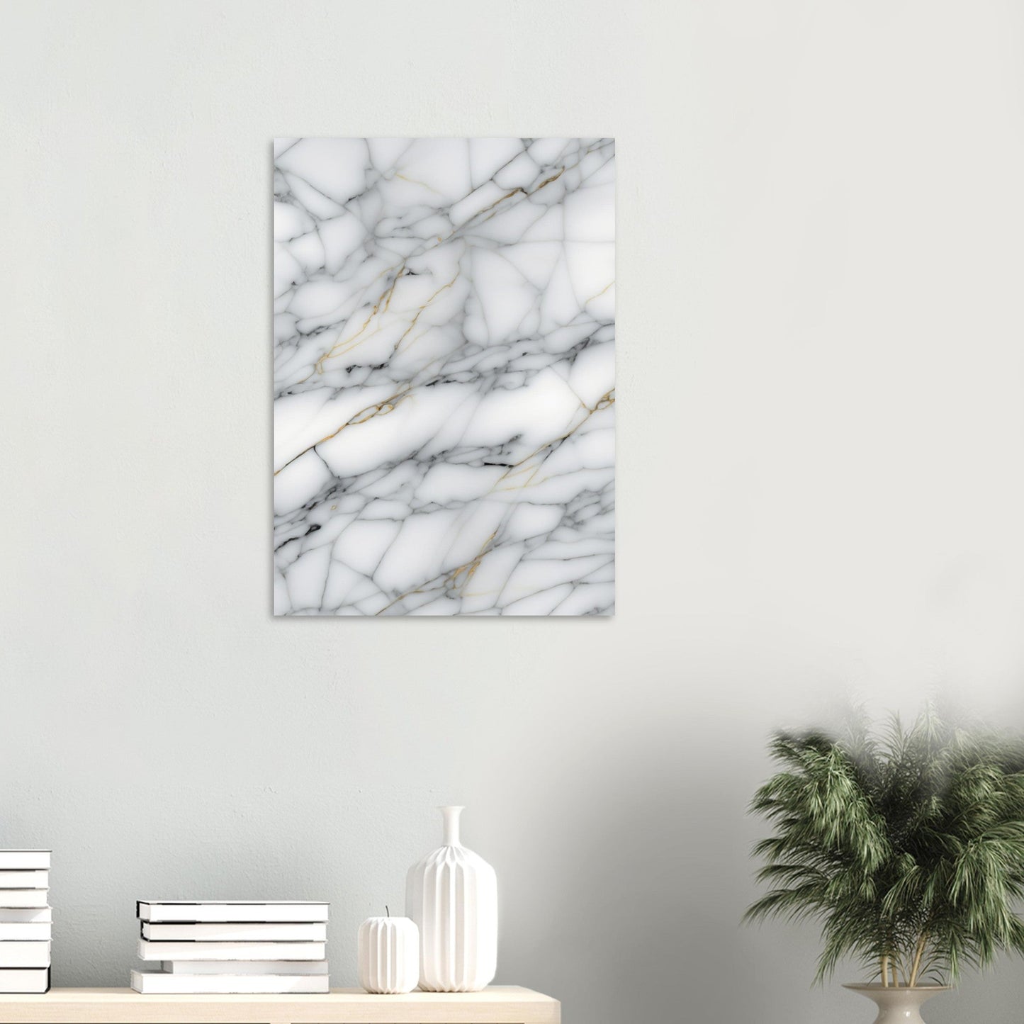 Marble 'Grey' - Premium Matte Paper Poster