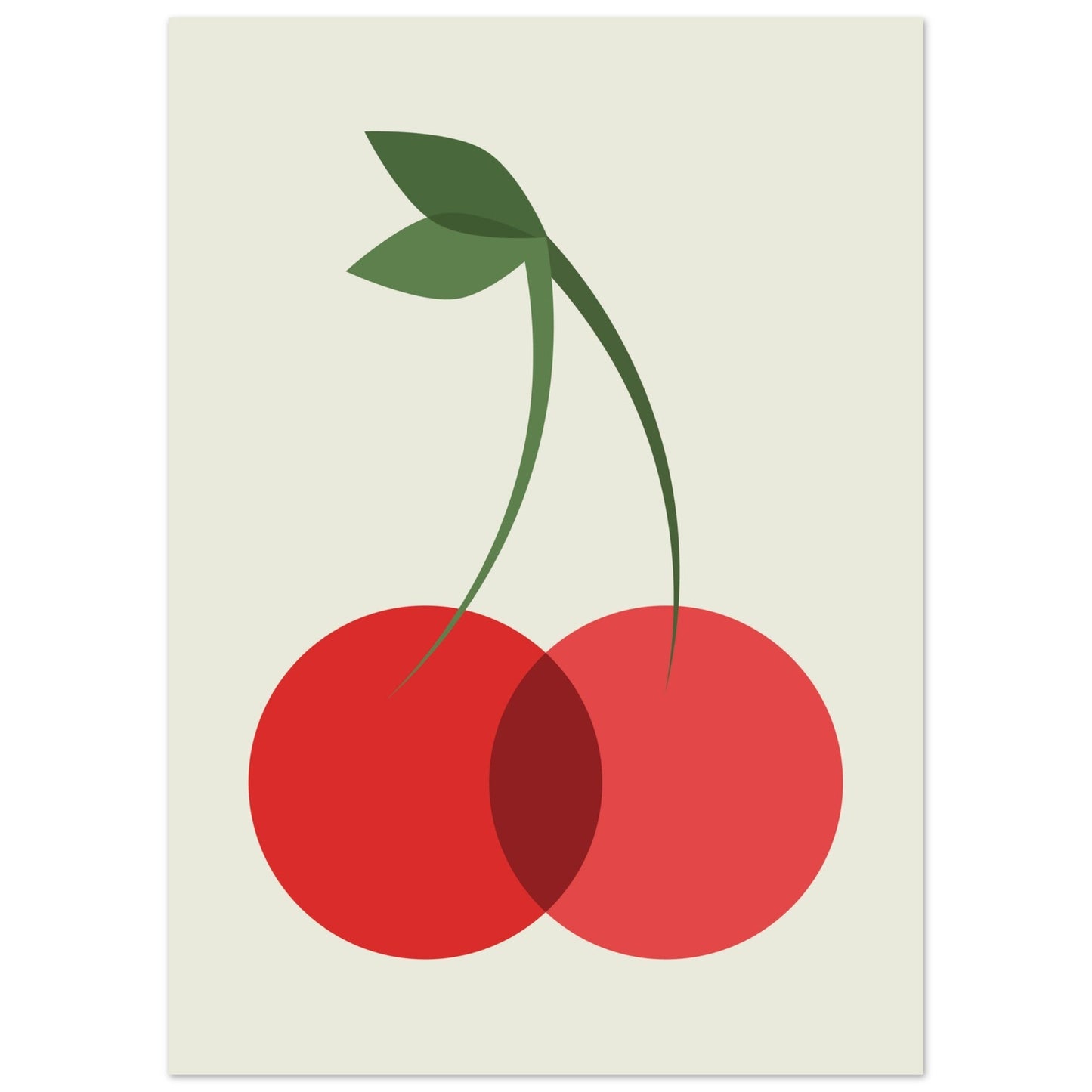 Fruity 'Cherries' - Premium Matte Paper Poster