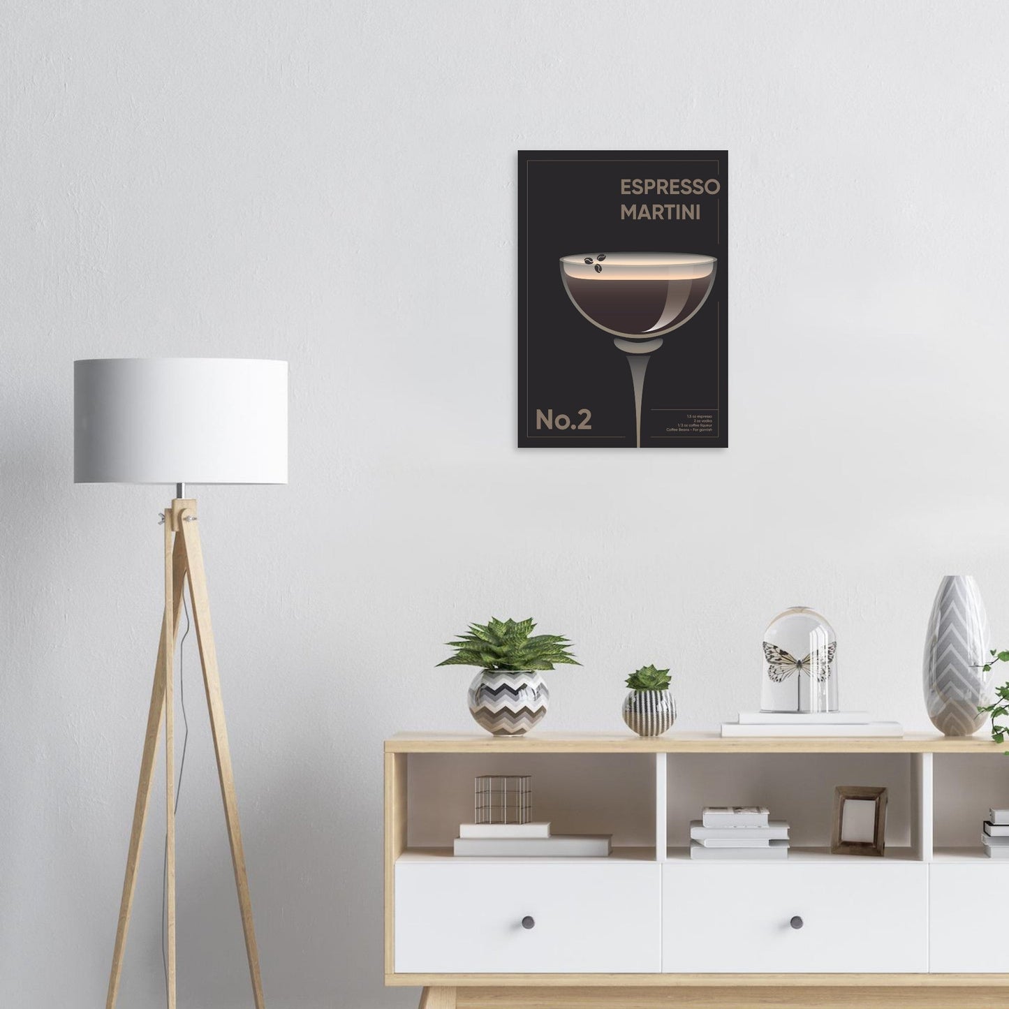 Cocktail 'Espresso Martini' - Premium Matte Paper Poster