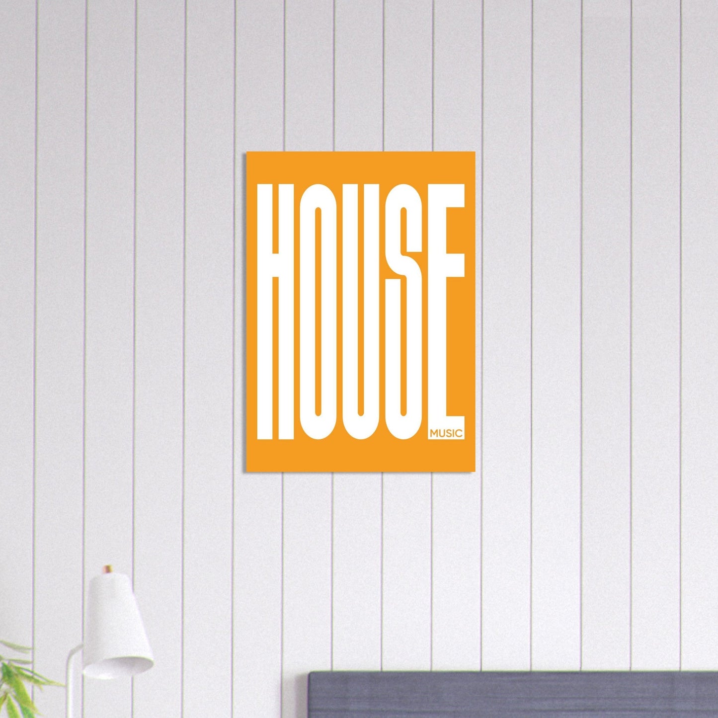 Music HOUSE - Premium Matte Paper Poster