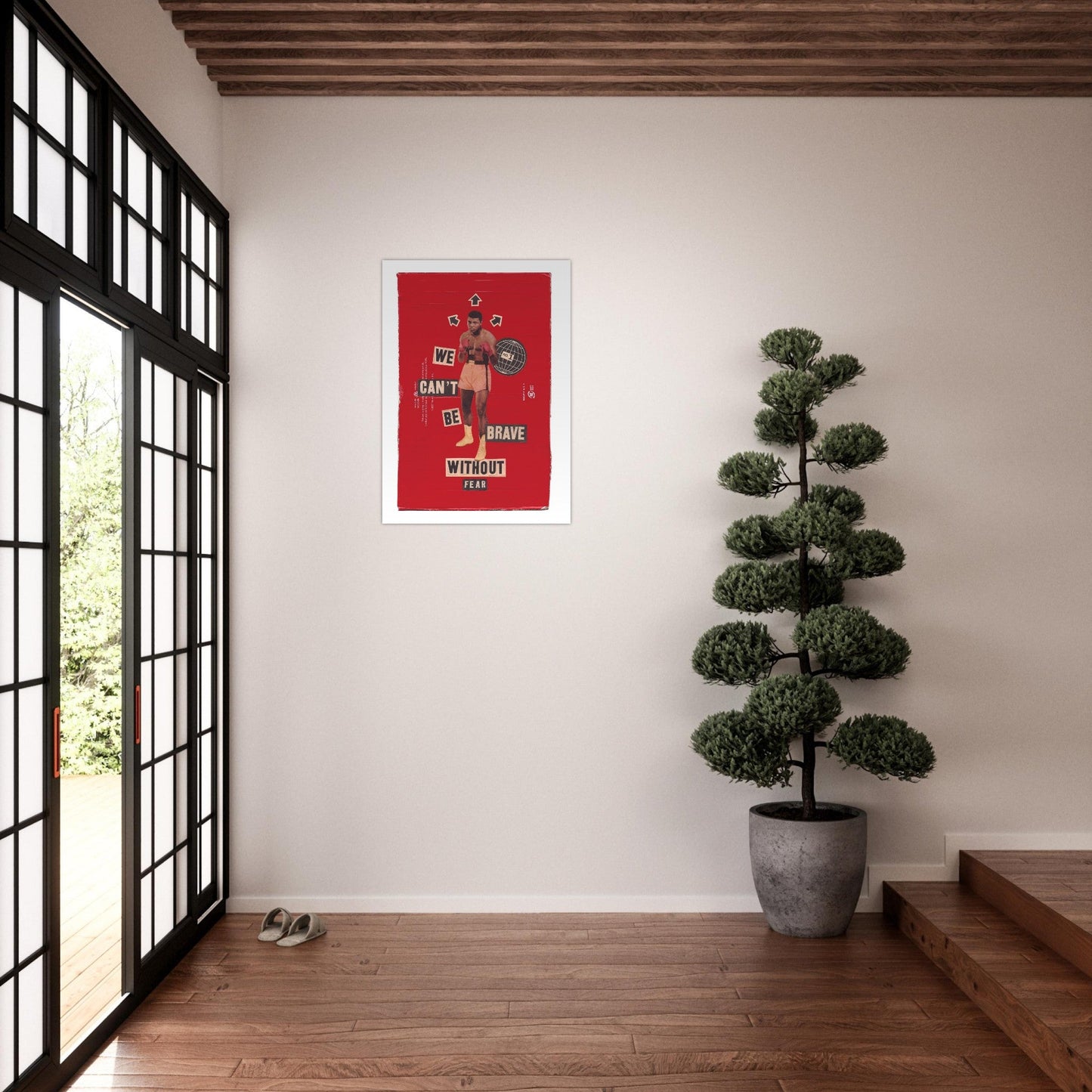 Ed Dickinson 'Brave Without Fear' - Premium Matte Paper Poster