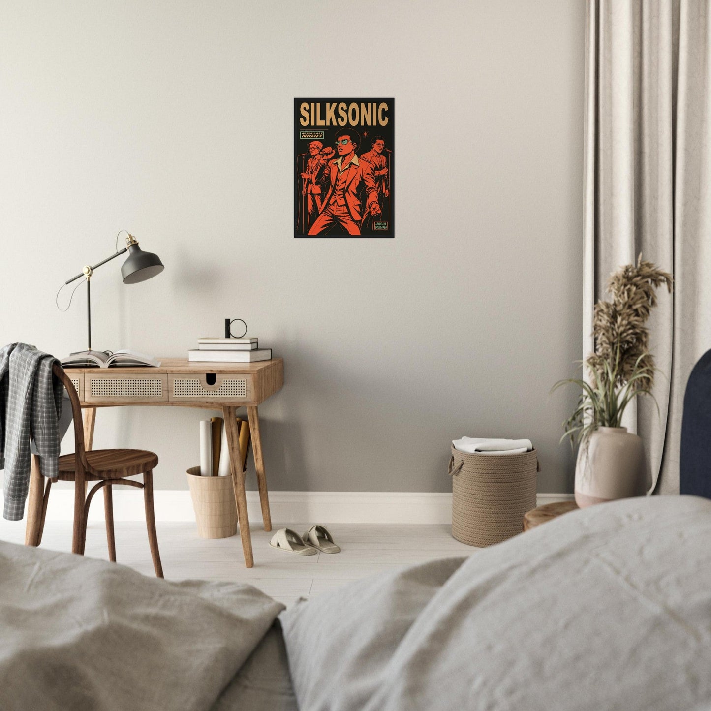 Silksonic Funk - Premium Matte Paper Wooden Framed Poster