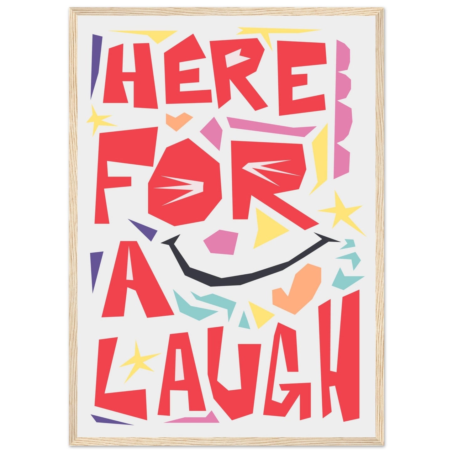 Premium Matte Paper Wooden Framed Poster