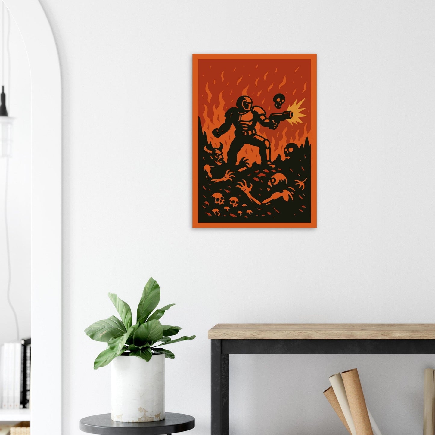 Gaming 'Slayer' - Premium Matte Paper Poster