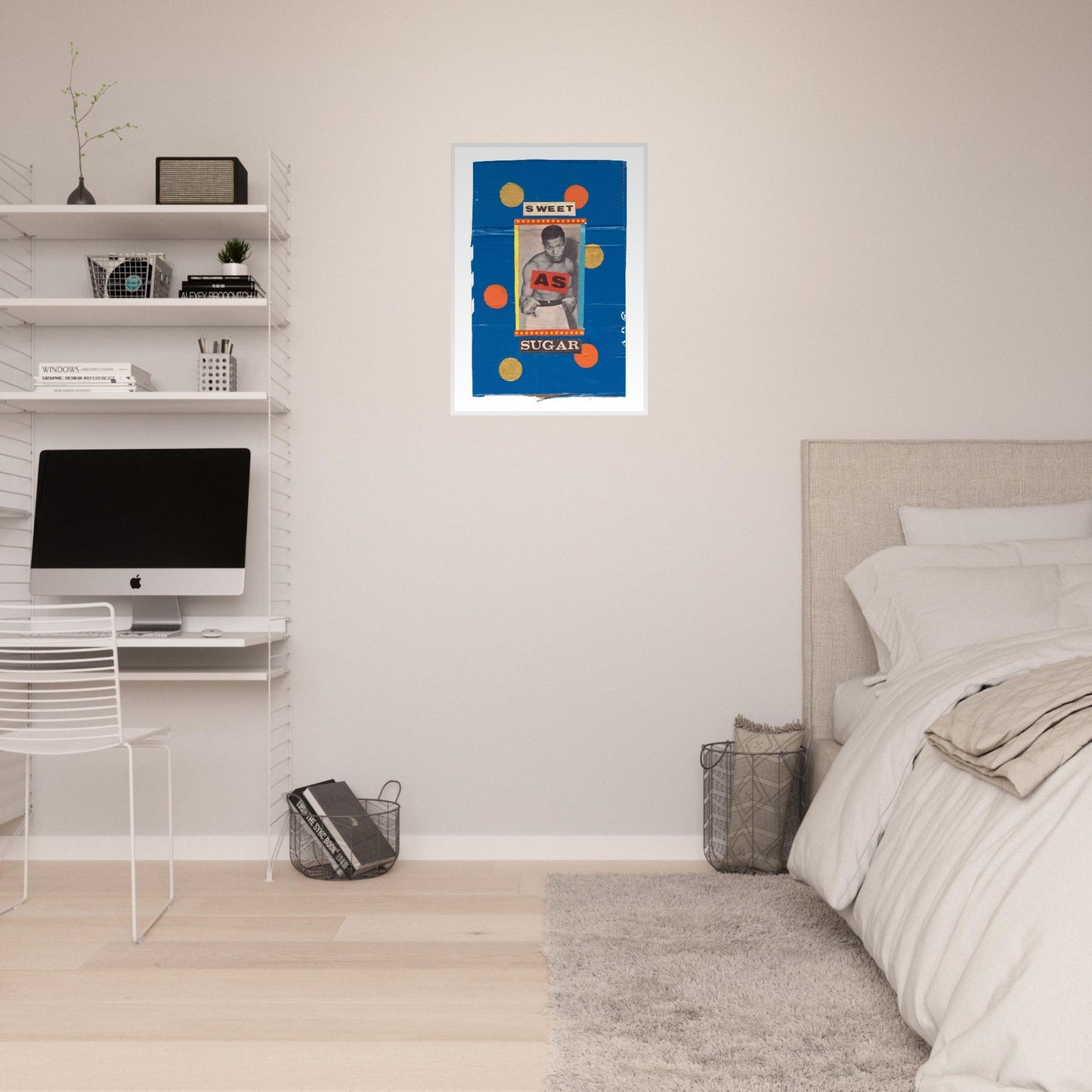 Ed Dickinson 'Sweet as Sugar' - Premium Matte Paper Wooden Framed Poster