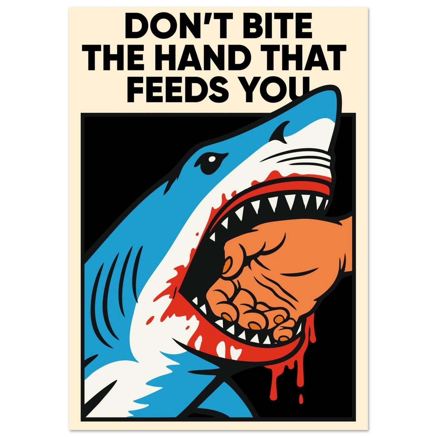 FEEDING TIME - Premium Matte Paper Poster