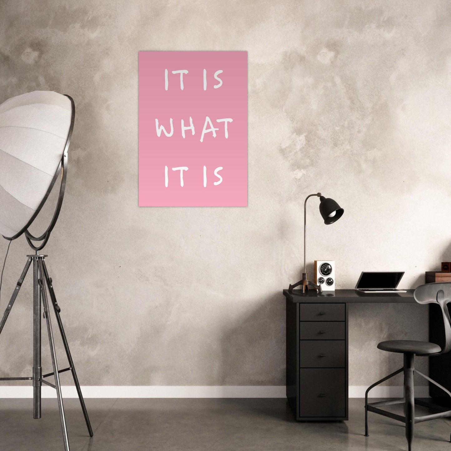 It is what it is - Premium Matte Paper Poster