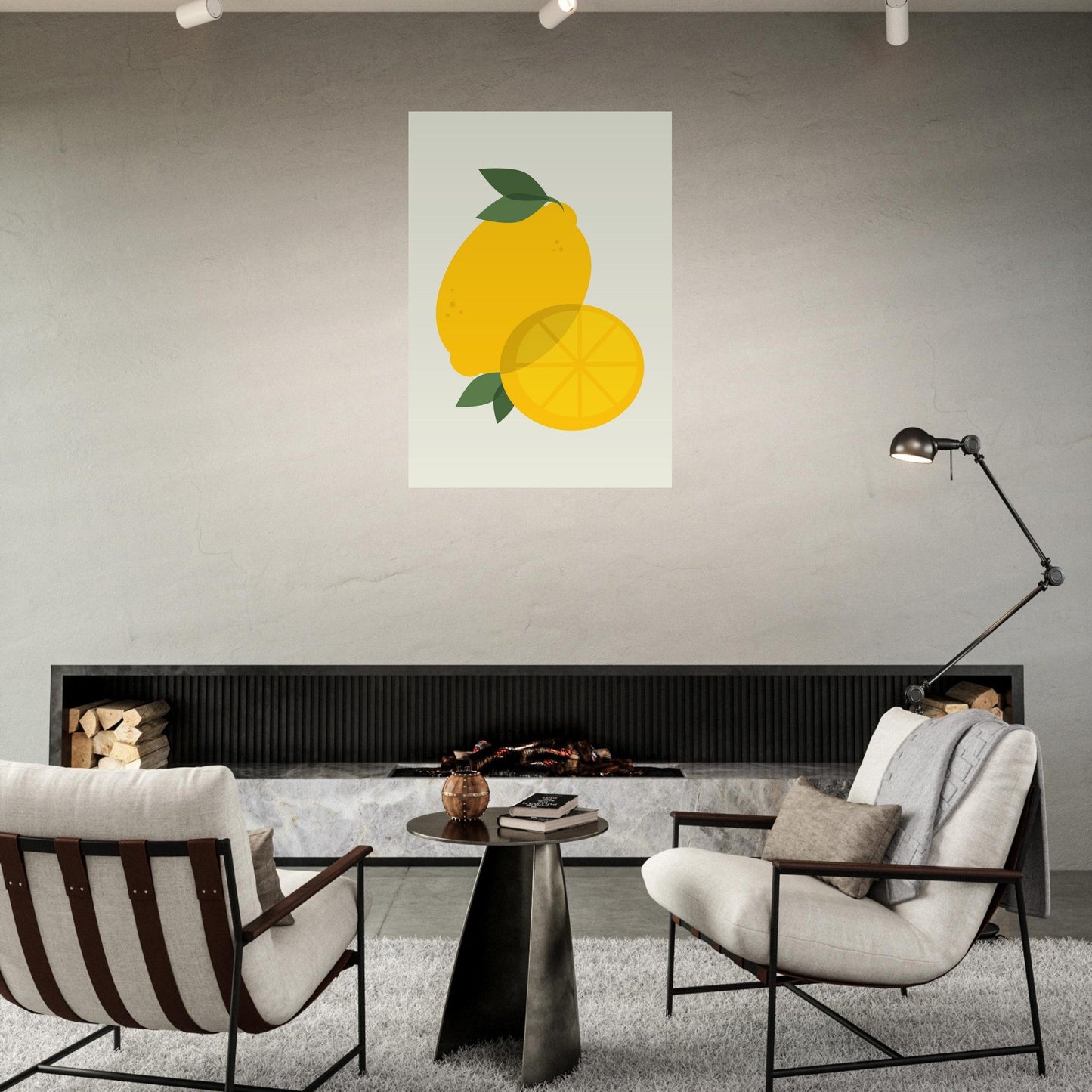 Fruity 'Lemons' - Premium Matte Paper Poster