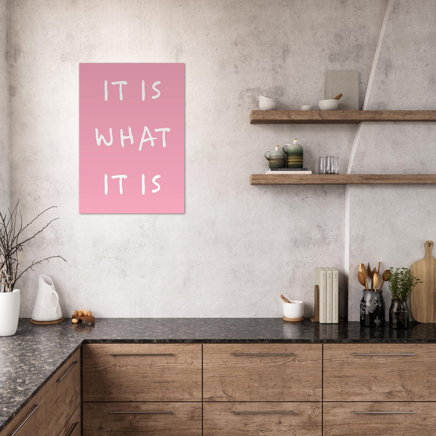 It is what it is - Premium Matte Paper Poster