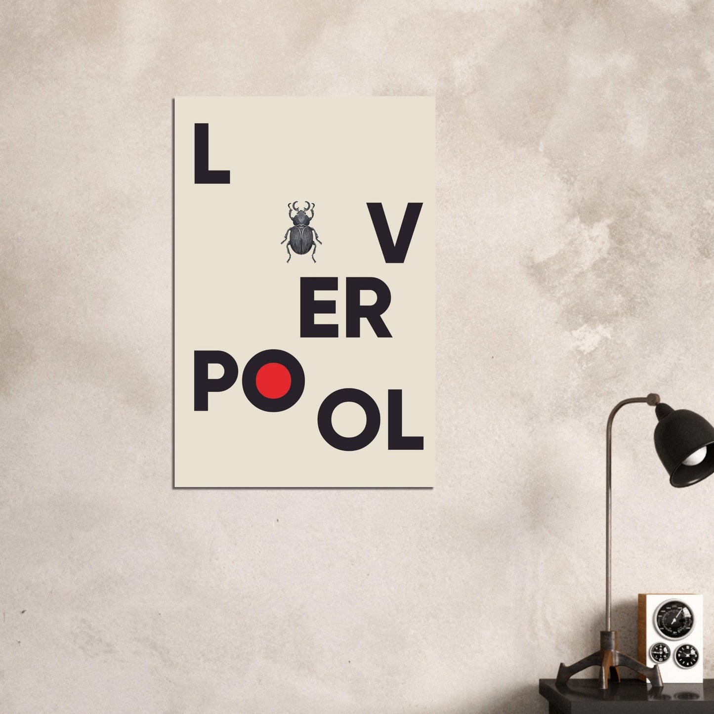 Cities/ Places 'Liverpool' - Premium Matte Paper Poster