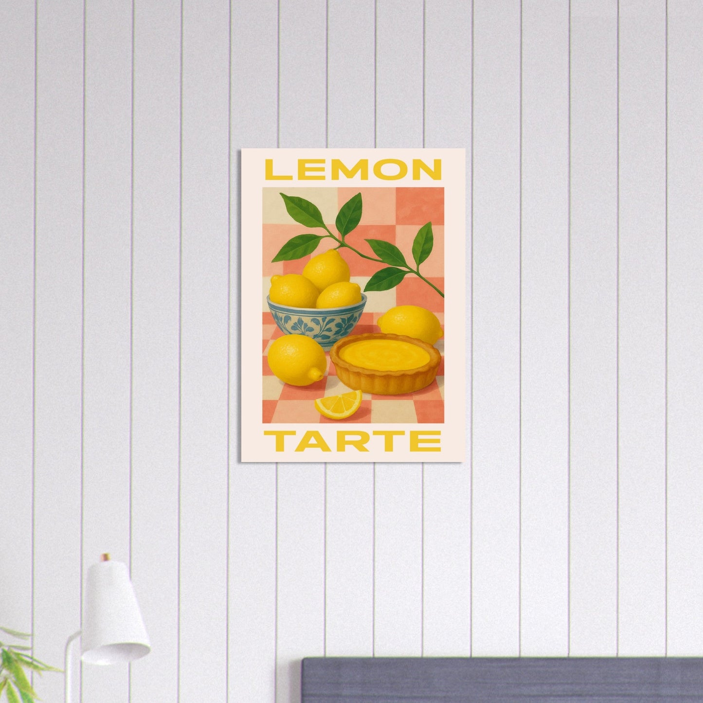 Fruity 'Lemon Tarte' - Premium Matte Paper Poster