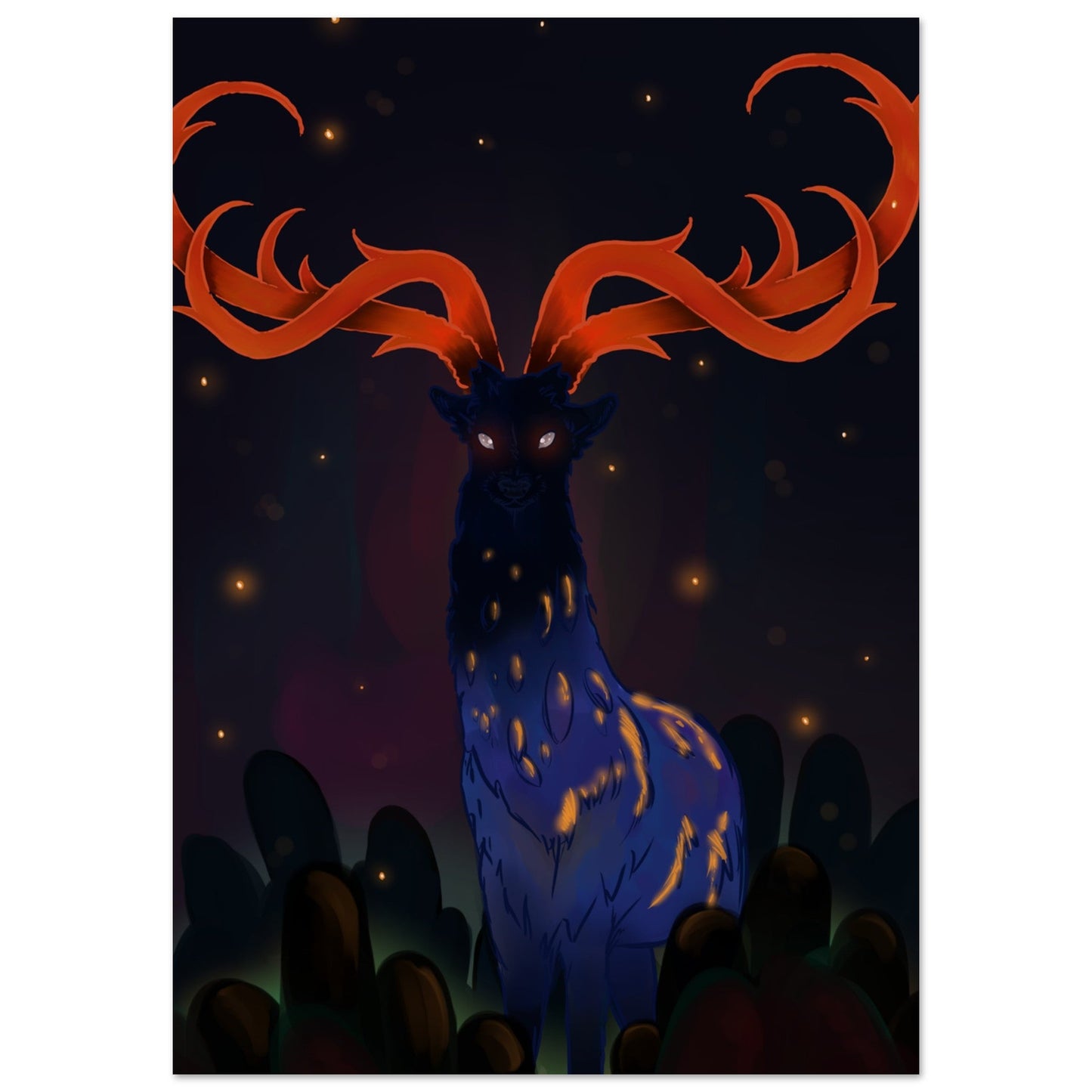 Animals 'Creature of the Forrest' - Premium Matte Paper Poster