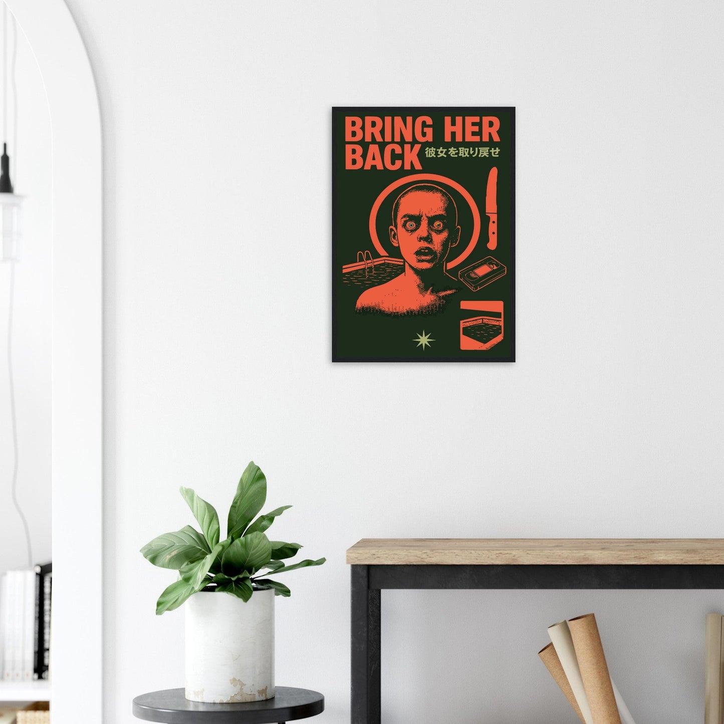 BRING HER BACK - Premium Matte Paper Wooden Framed Poster