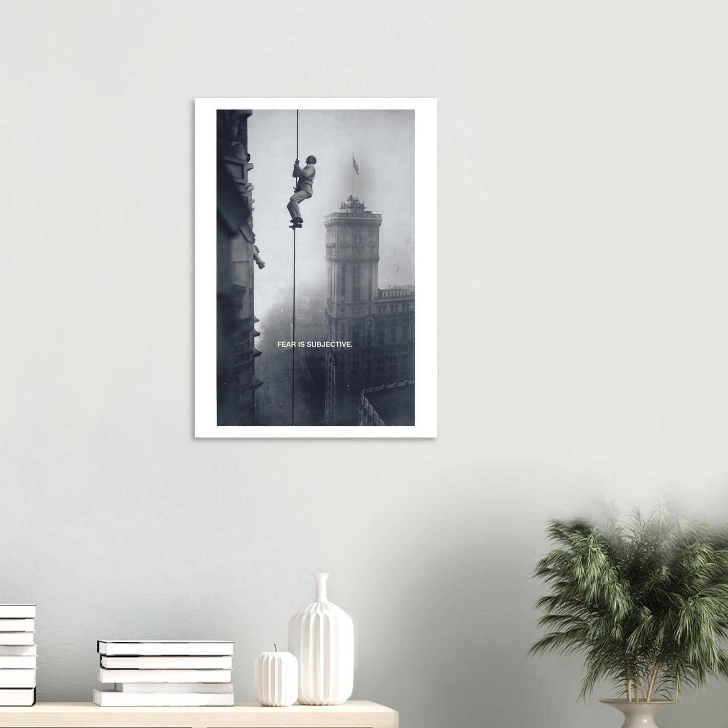 Ed Dickinson 'Fear is Subjective' - Premium Matte Paper Poster