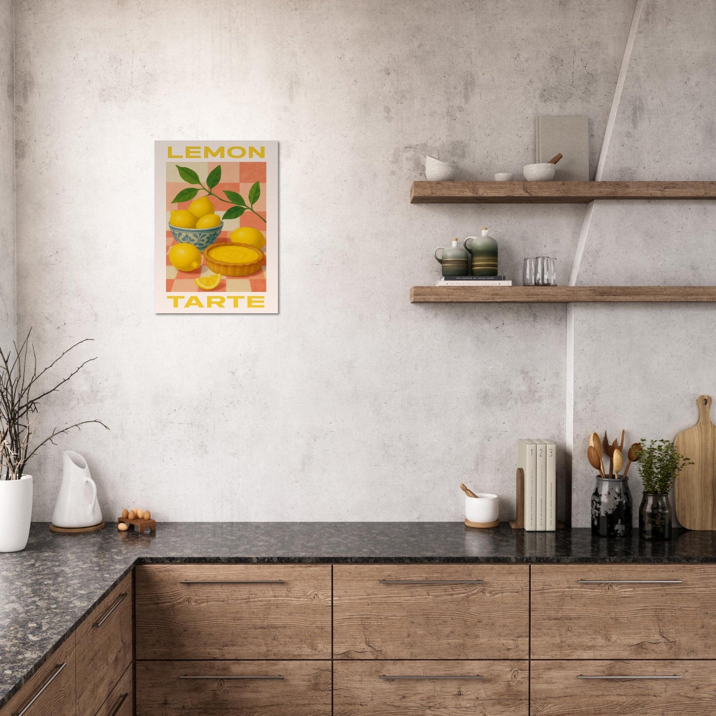 Fruity 'Lemon Tarte' - Premium Matte Paper Poster
