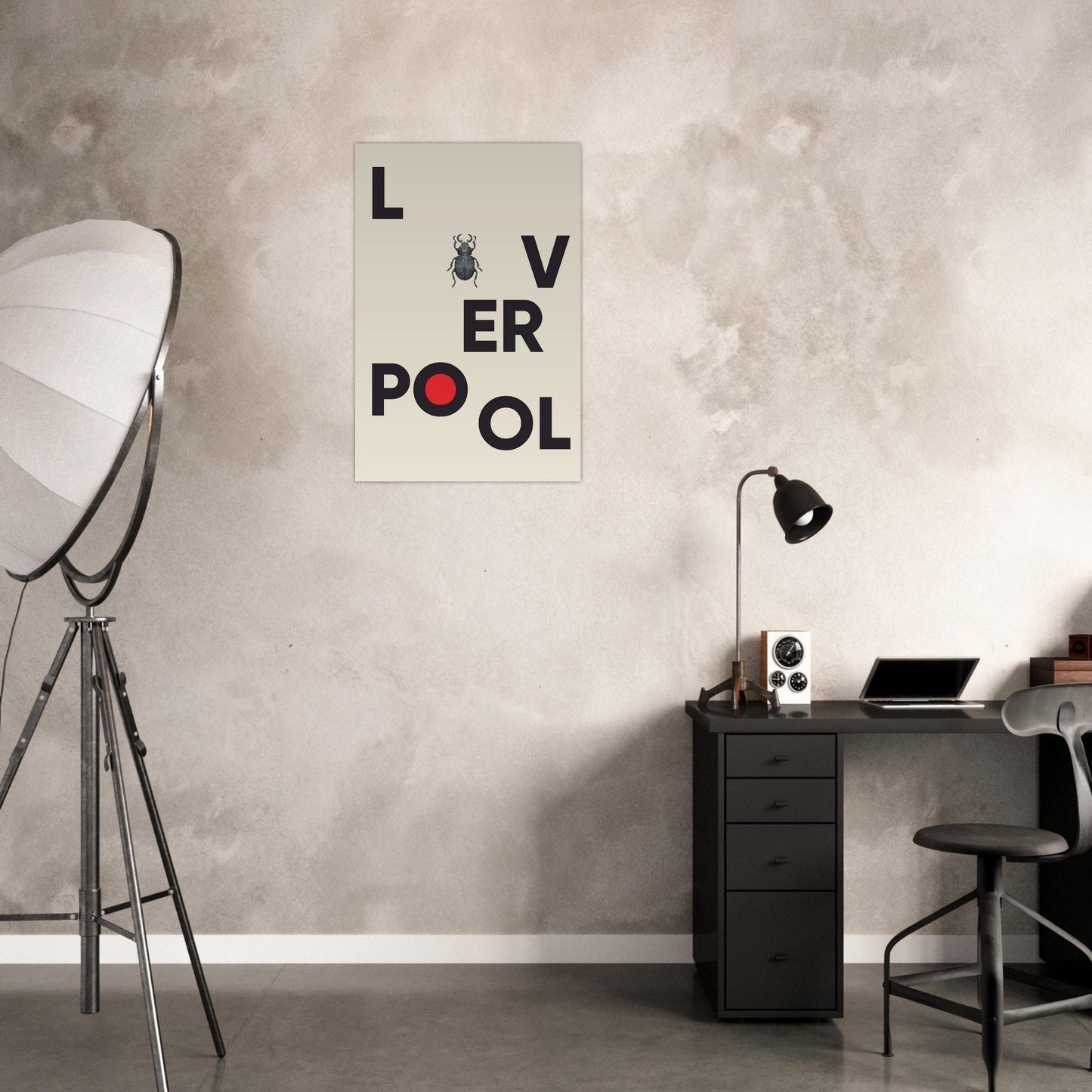 Cities/ Places 'Liverpool' - Premium Matte Paper Poster
