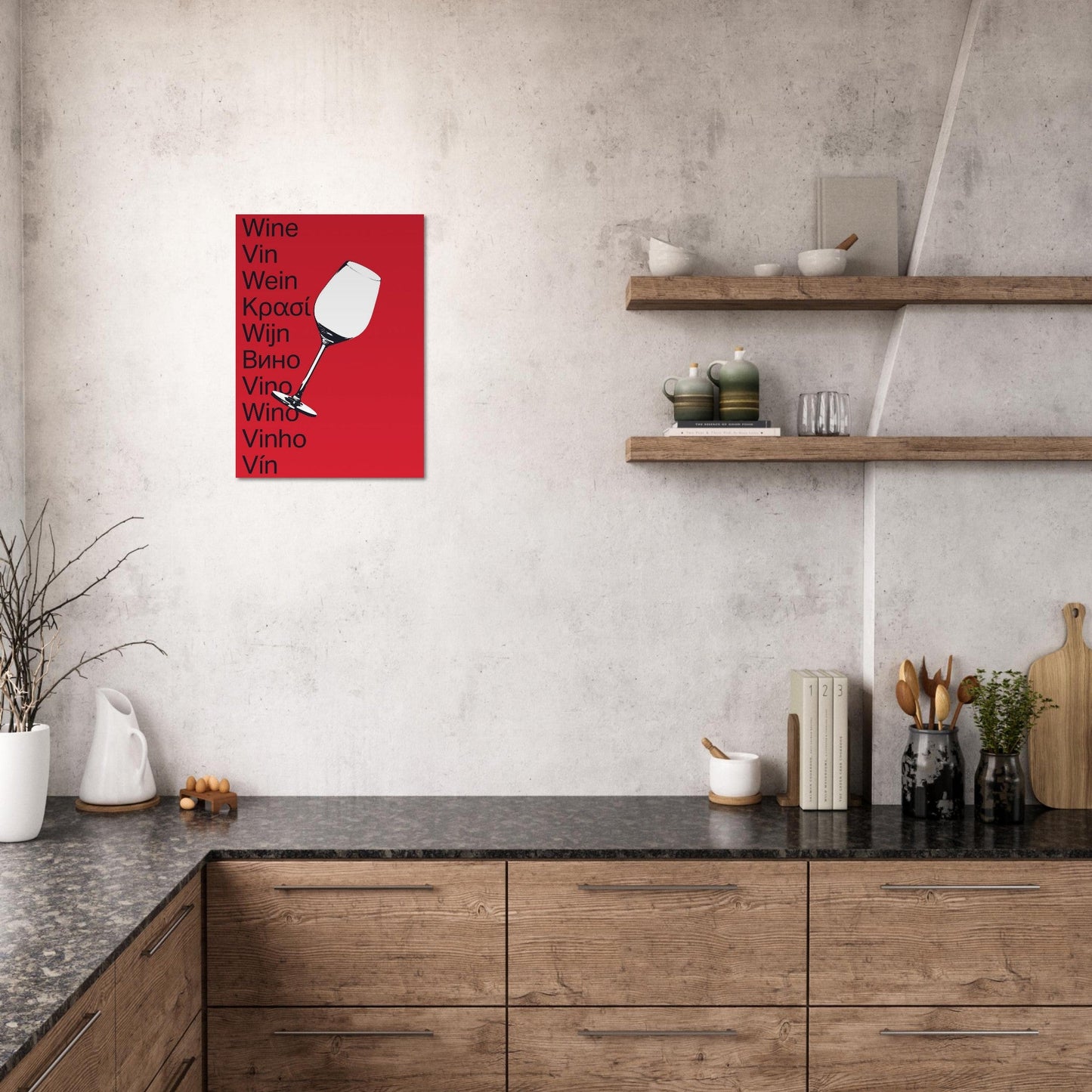 Ed Dickinson 'Wine' - Premium Matte Paper Poster
