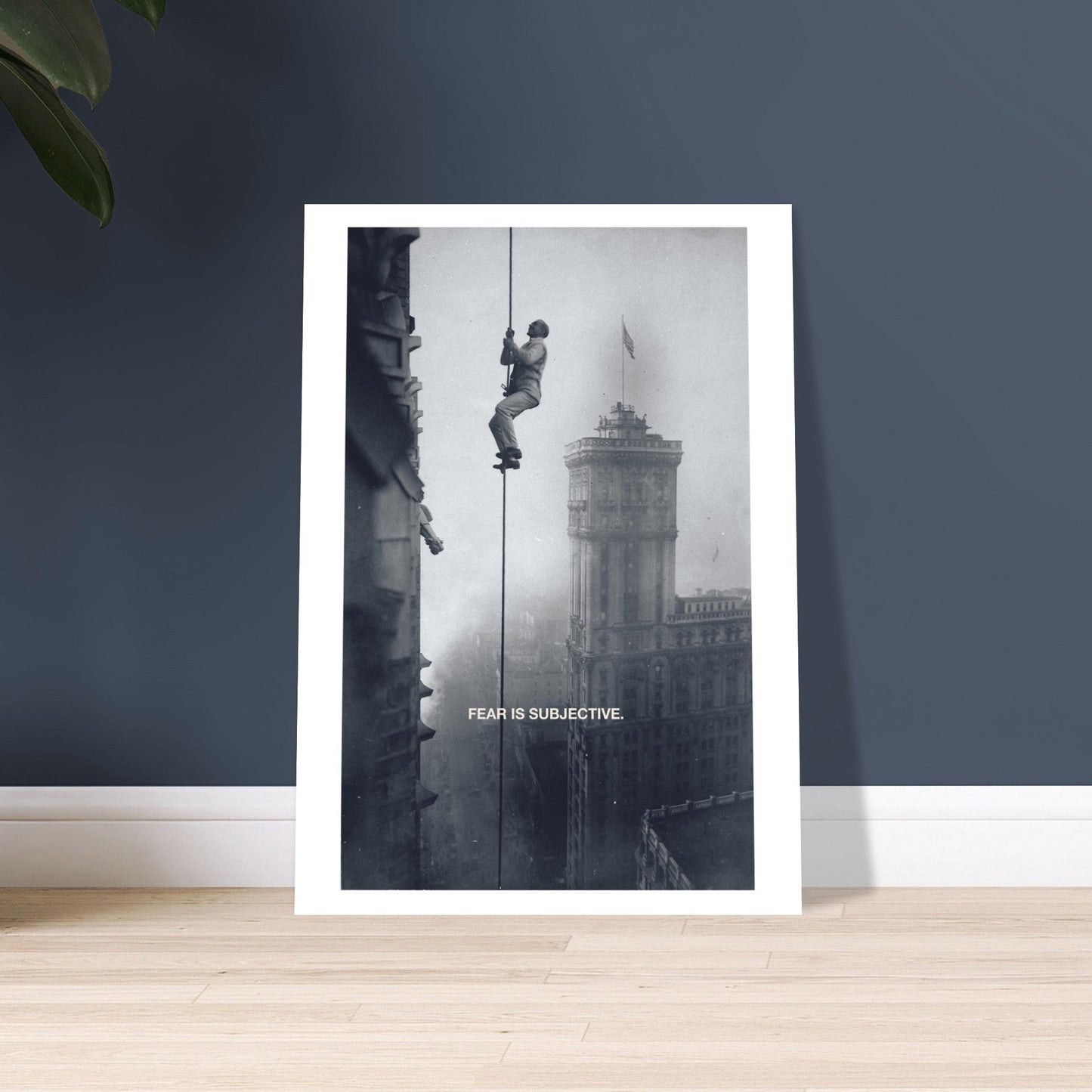 Ed Dickinson 'Fear is Subjective' - Premium Matte Paper Poster