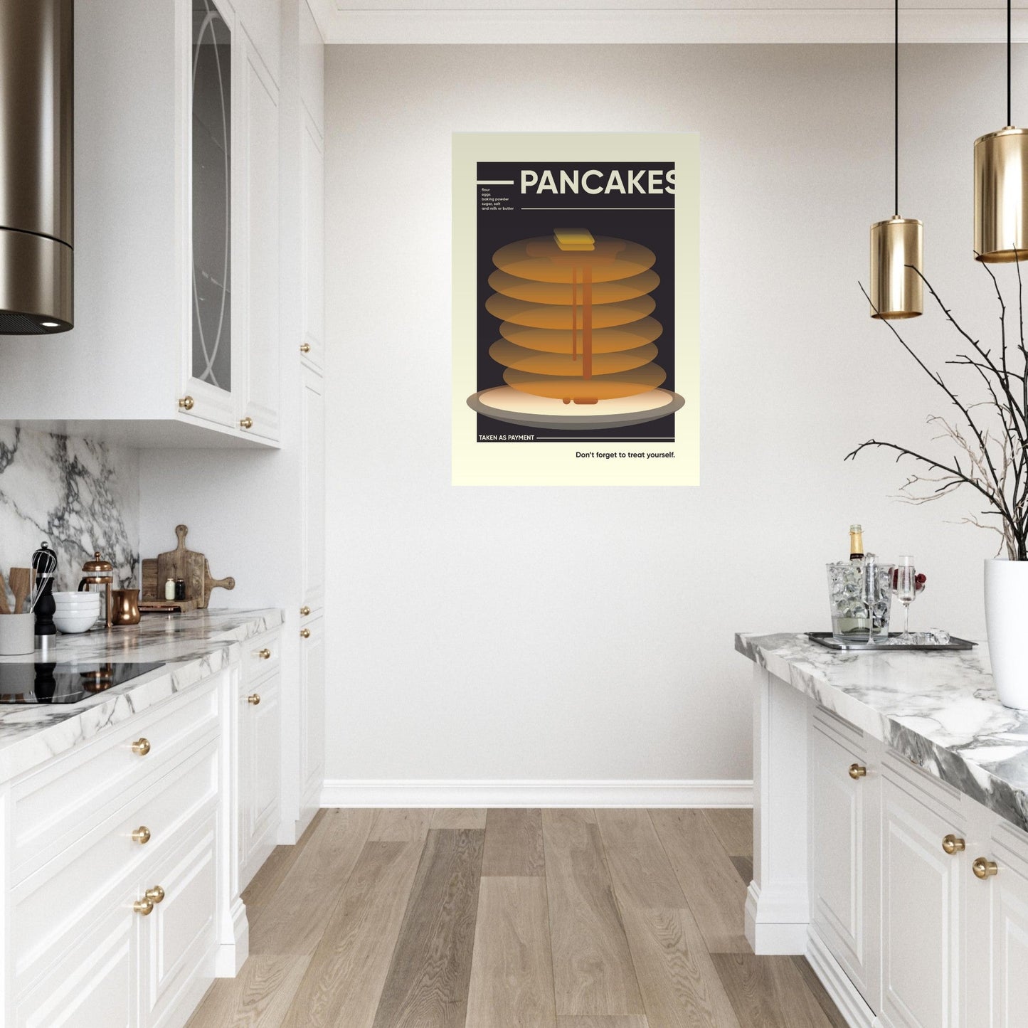 Pancakes - Premium Matte Paper Poster
