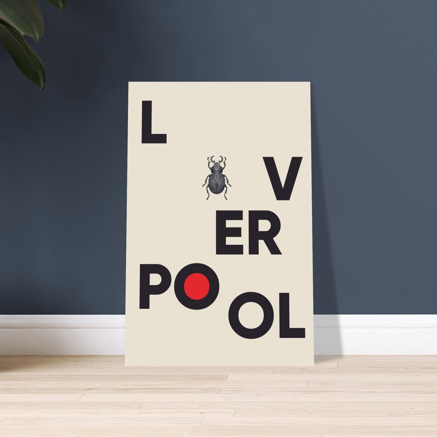 Cities/ Places 'Liverpool' - Premium Matte Paper Poster