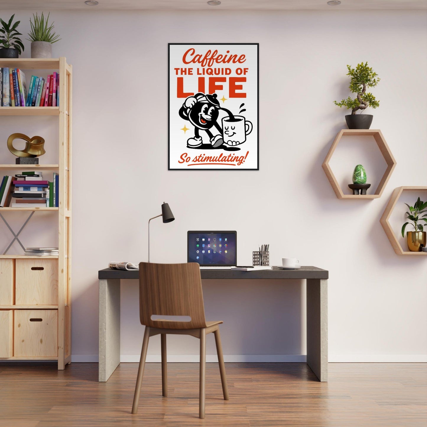 The Liquid Of Life - Premium Matte Paper Wooden Framed Poster
