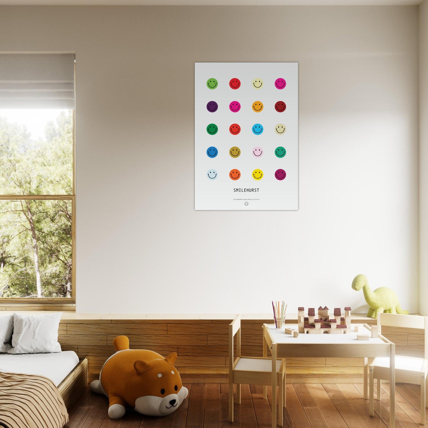 Colours 'Smilehirst' - Premium Matte Paper Poster