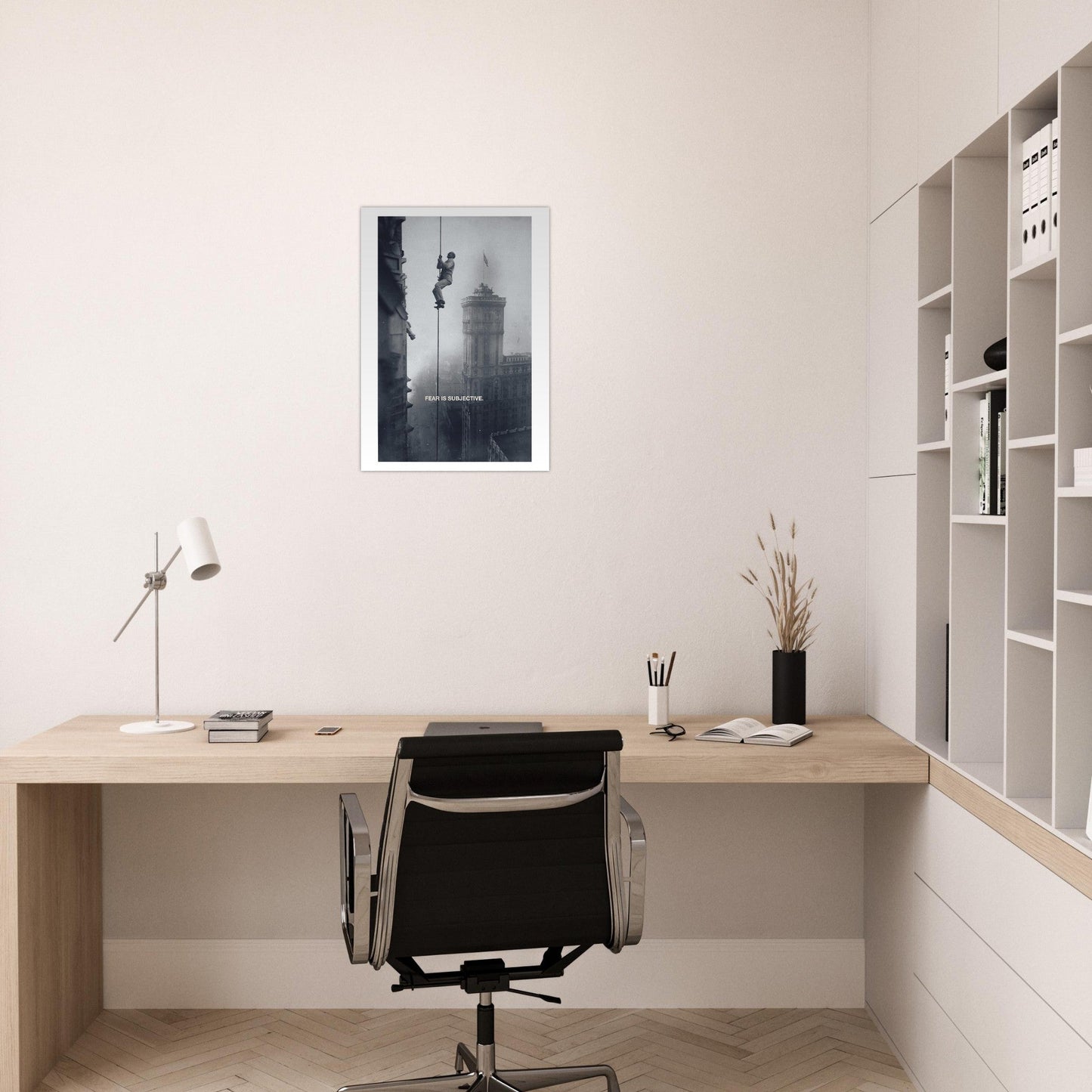 Ed Dickinson 'Fear is Subjective' - Premium Matte Paper Poster