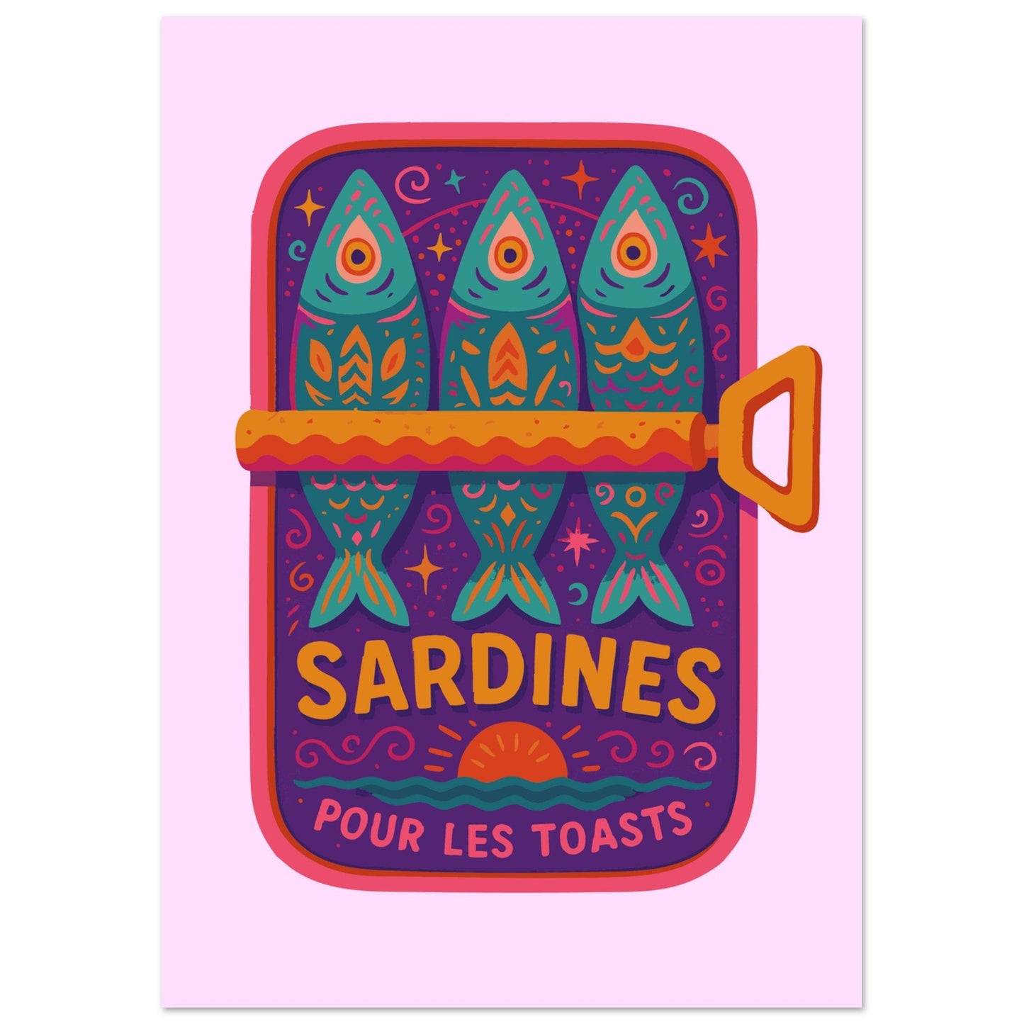 Food 'Sardines' - Premium Matte Paper Poster