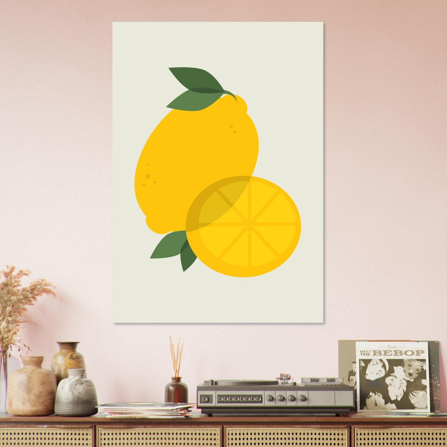 Fruity 'Lemons' - Premium Matte Paper Poster