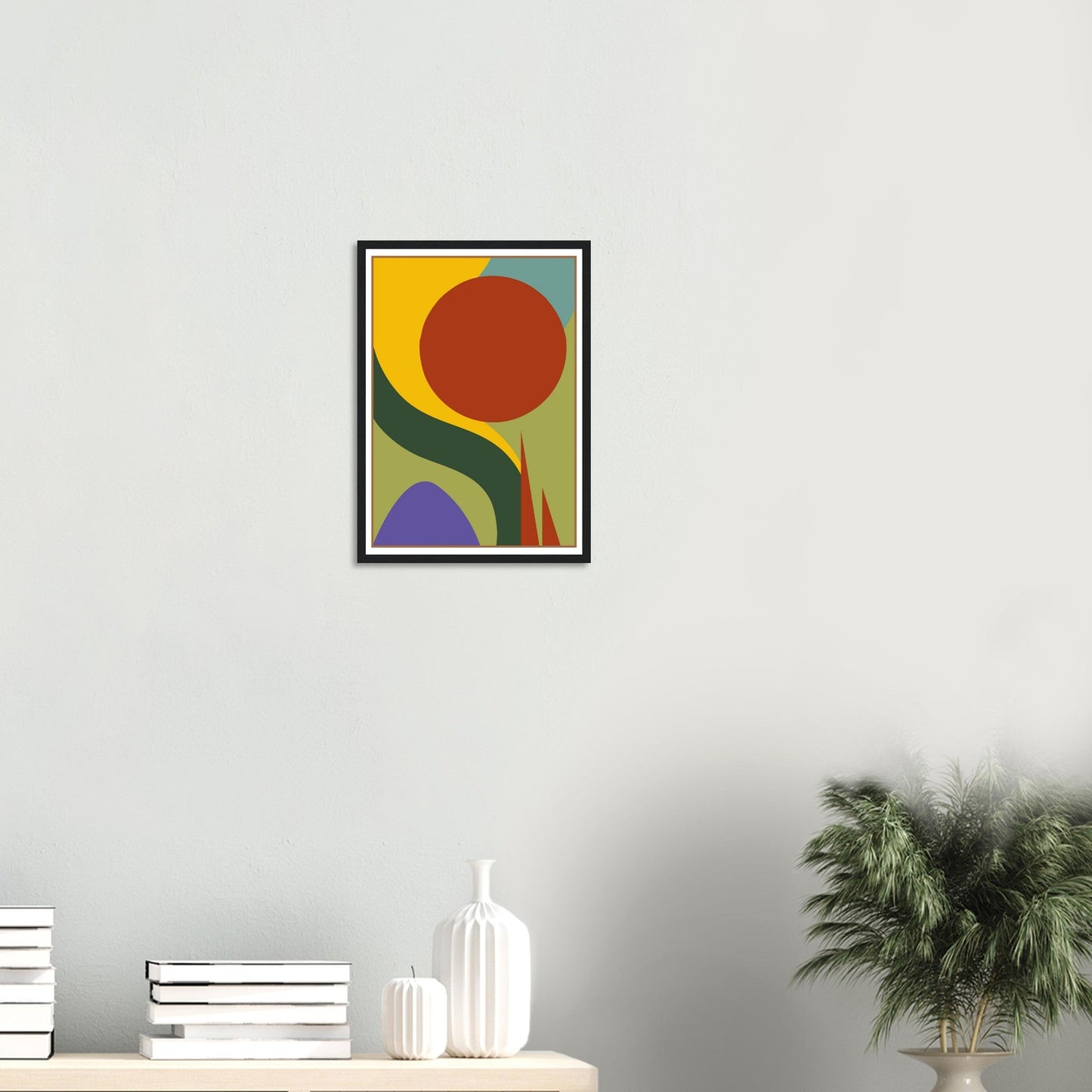 Morning - Premium Matte Paper Wooden Framed Poster