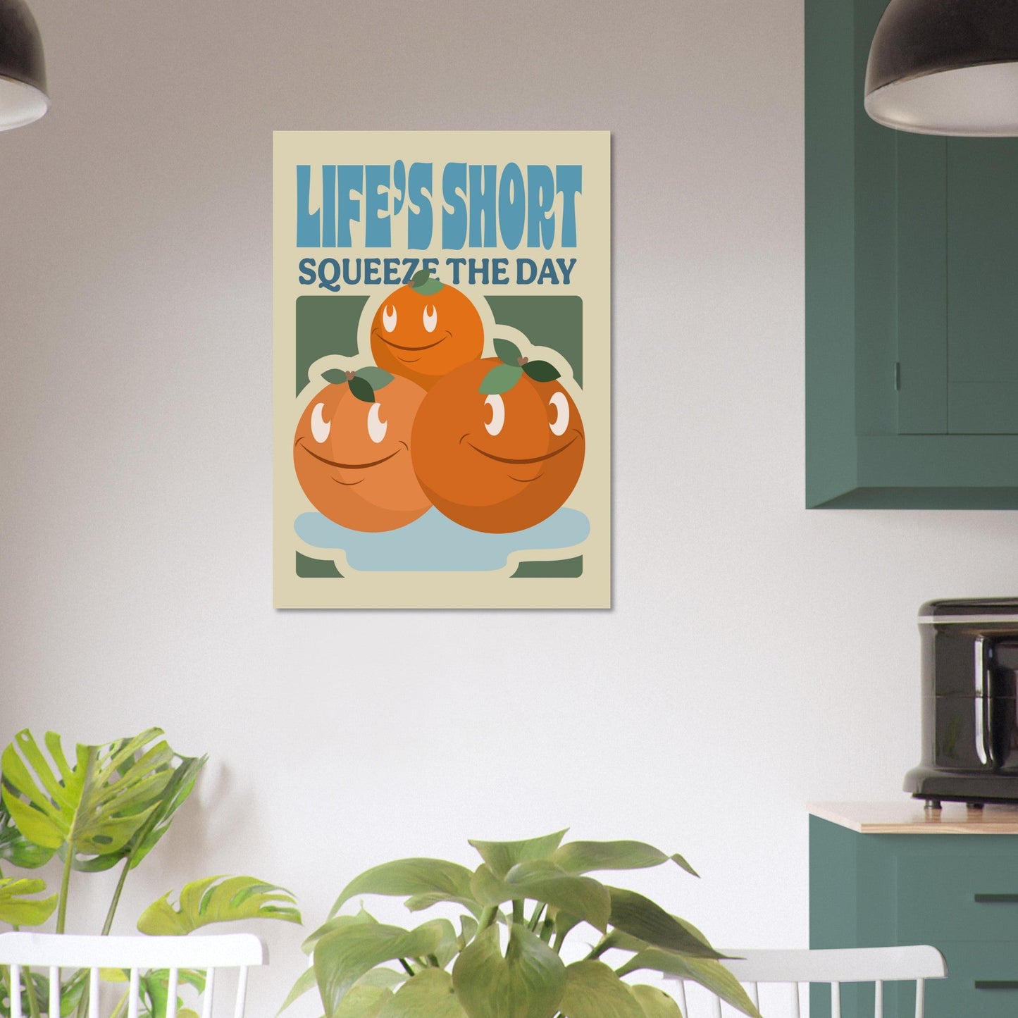 Fruity 'Squeeze The Day' - Premium Matte Paper Poster