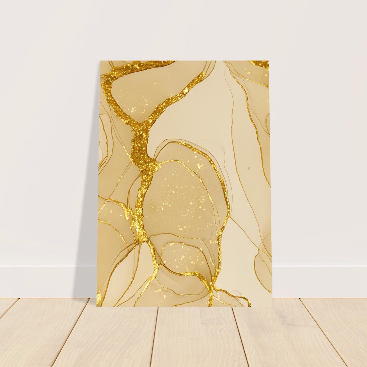 Marble 'Gold' - Premium Matte Paper Poster