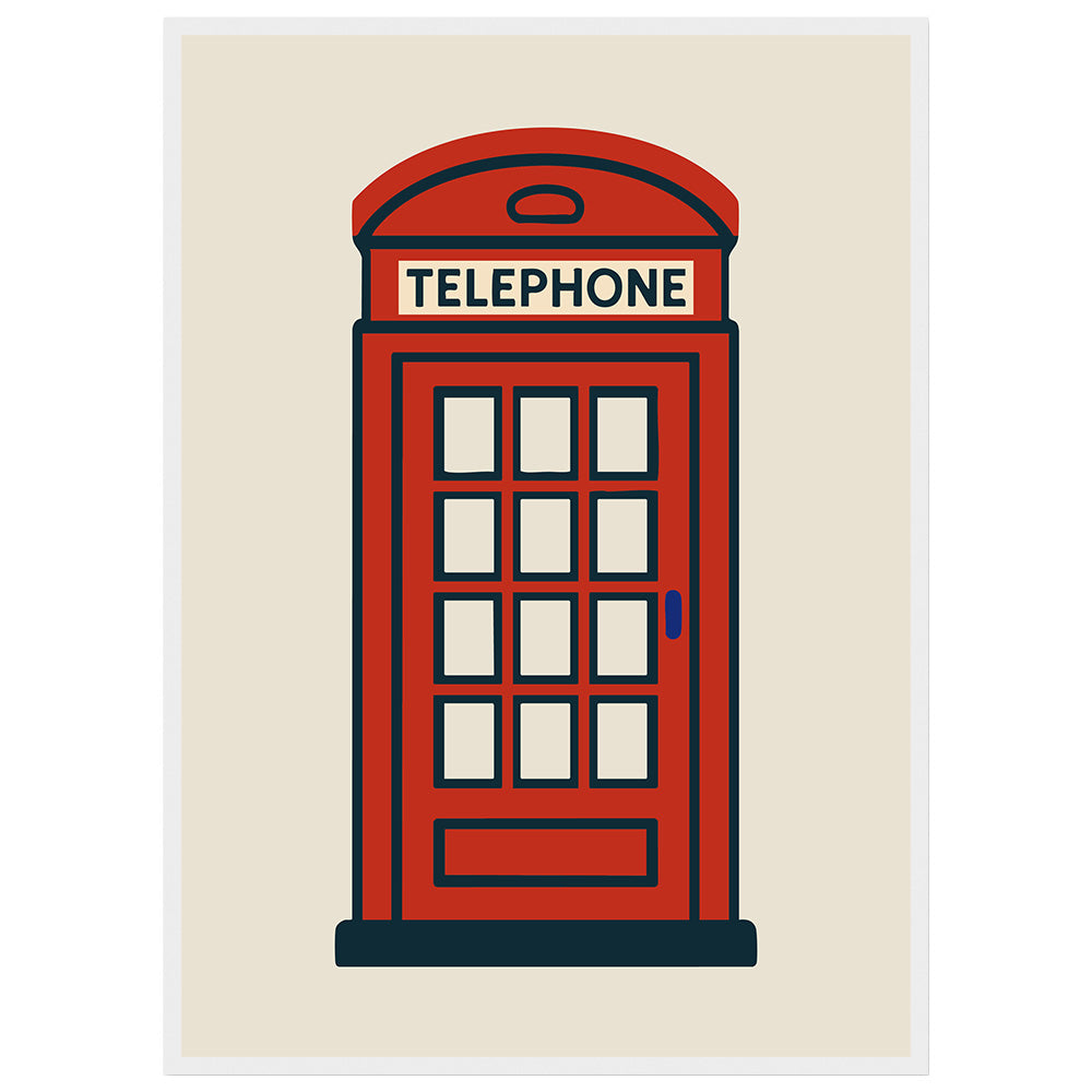 Cities/ Places 'London Triptych' - Premium Matte Paper Poster Framed Trio
