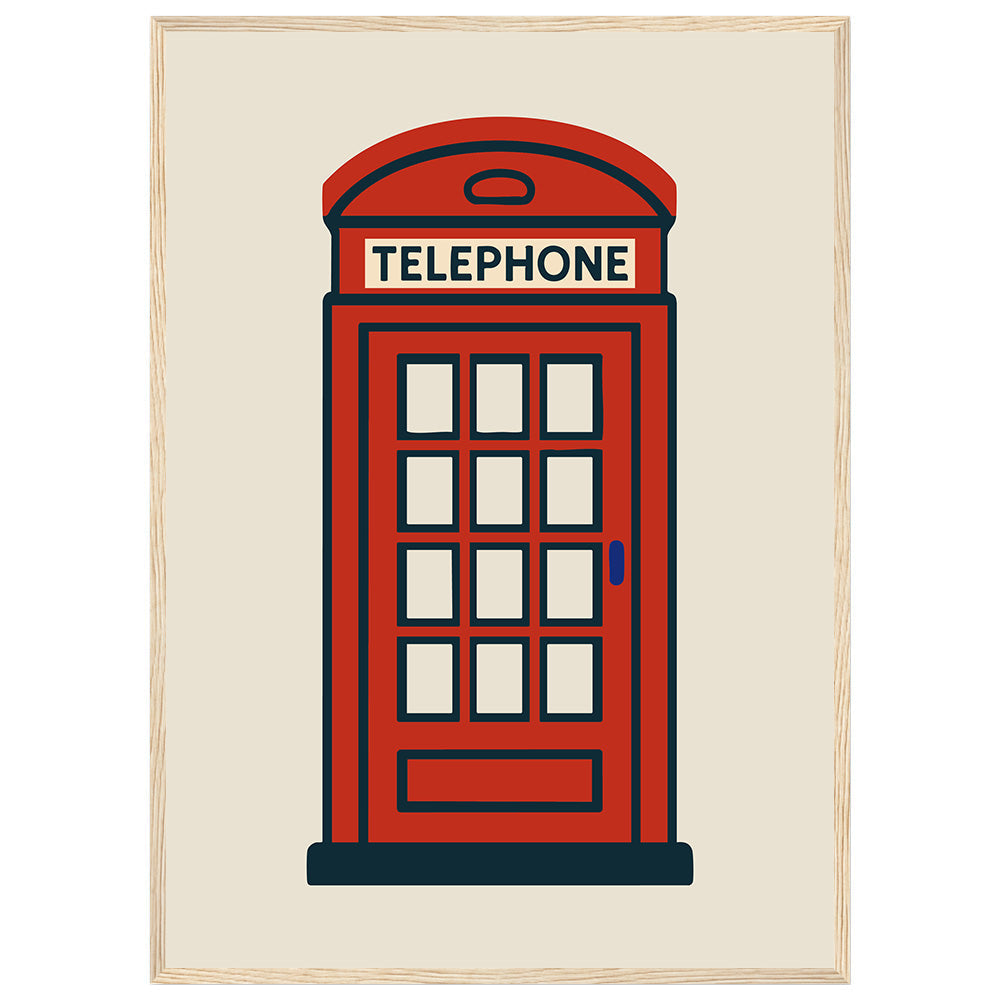 Cities/ Places 'London Triptych' - Premium Matte Paper Poster Framed Trio