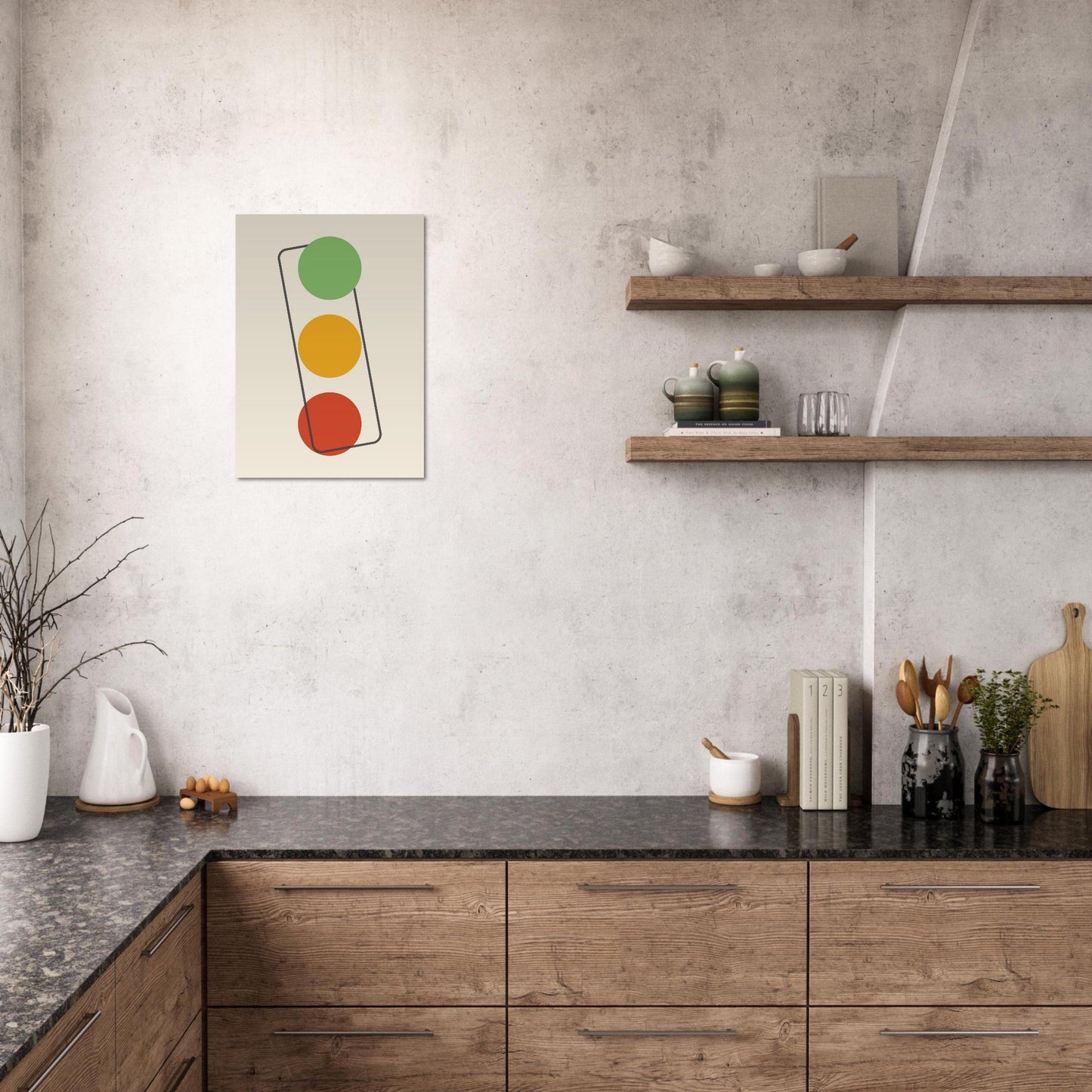 Sign 'The Lights' - Premium Matte Paper Poster