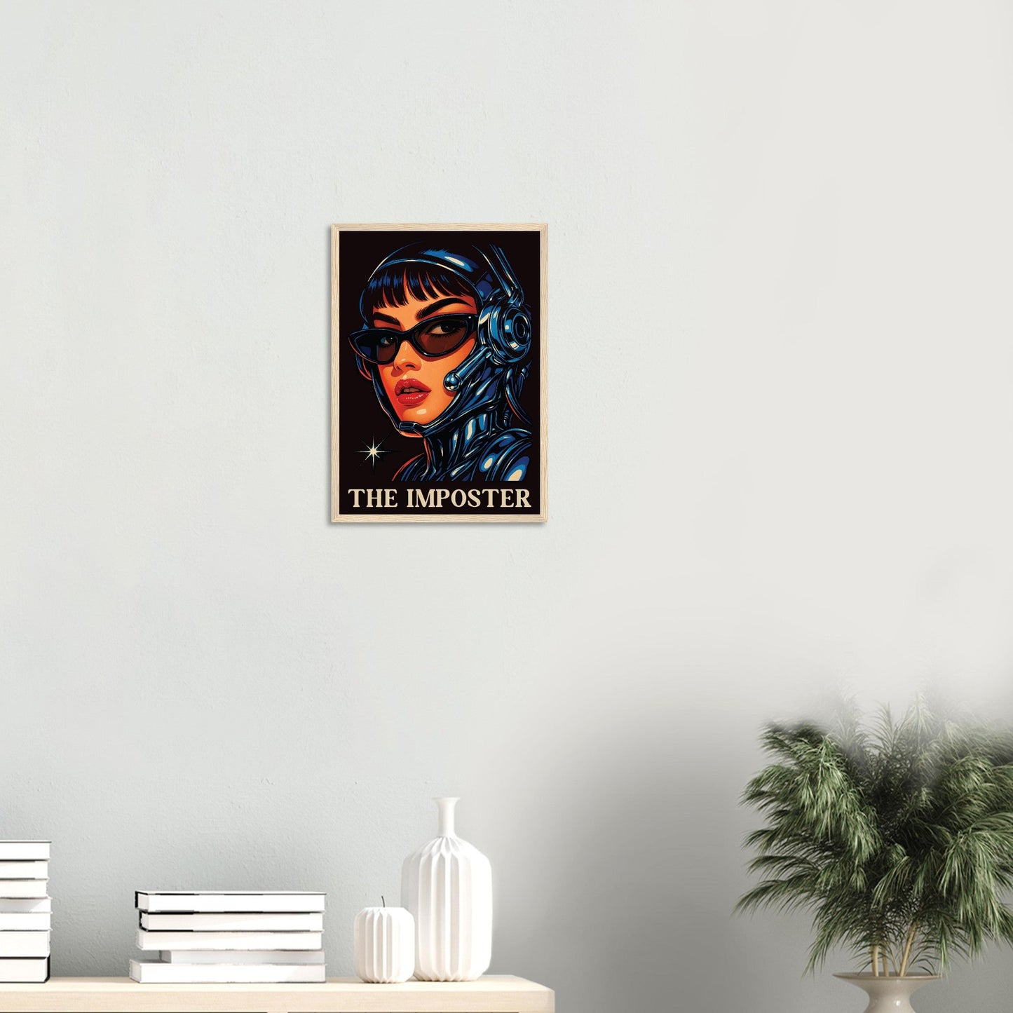 The Imposter   - Premium Matte Paper Wooden Framed Poster