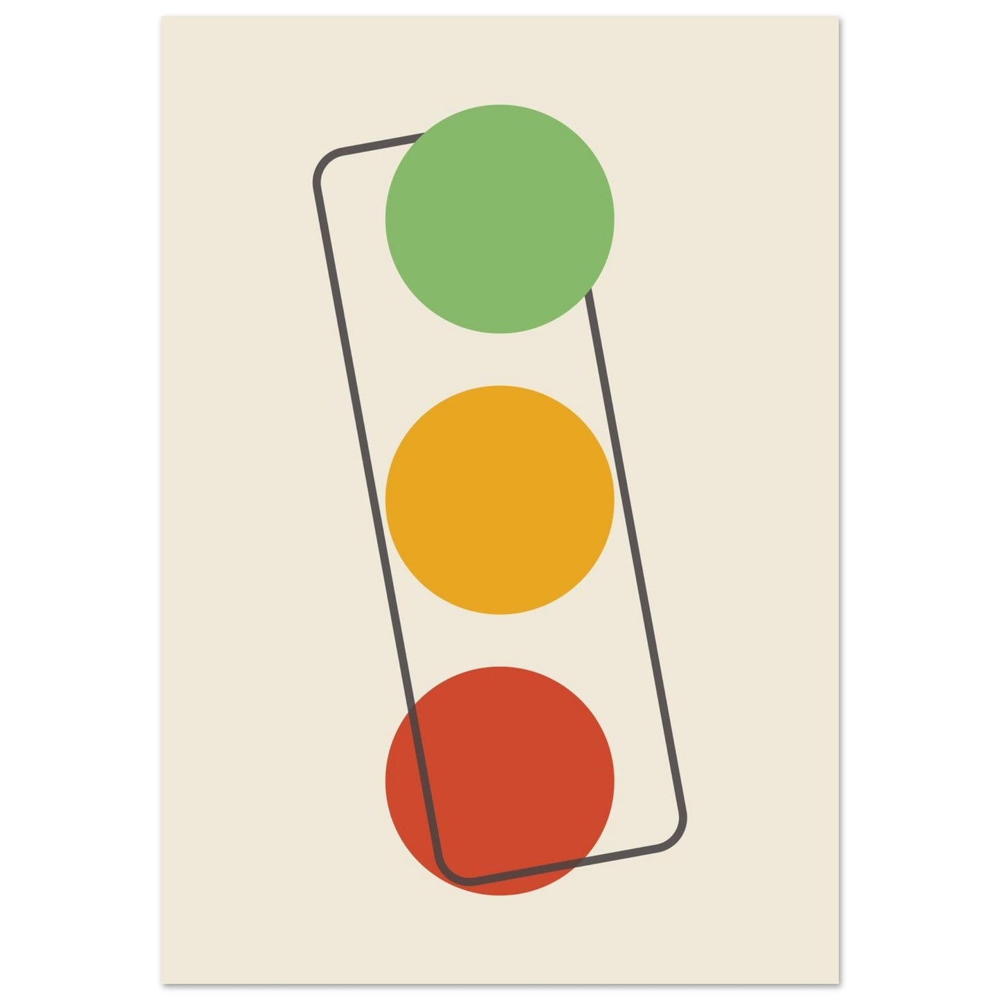 Sign 'The Lights' - Premium Matte Paper Poster